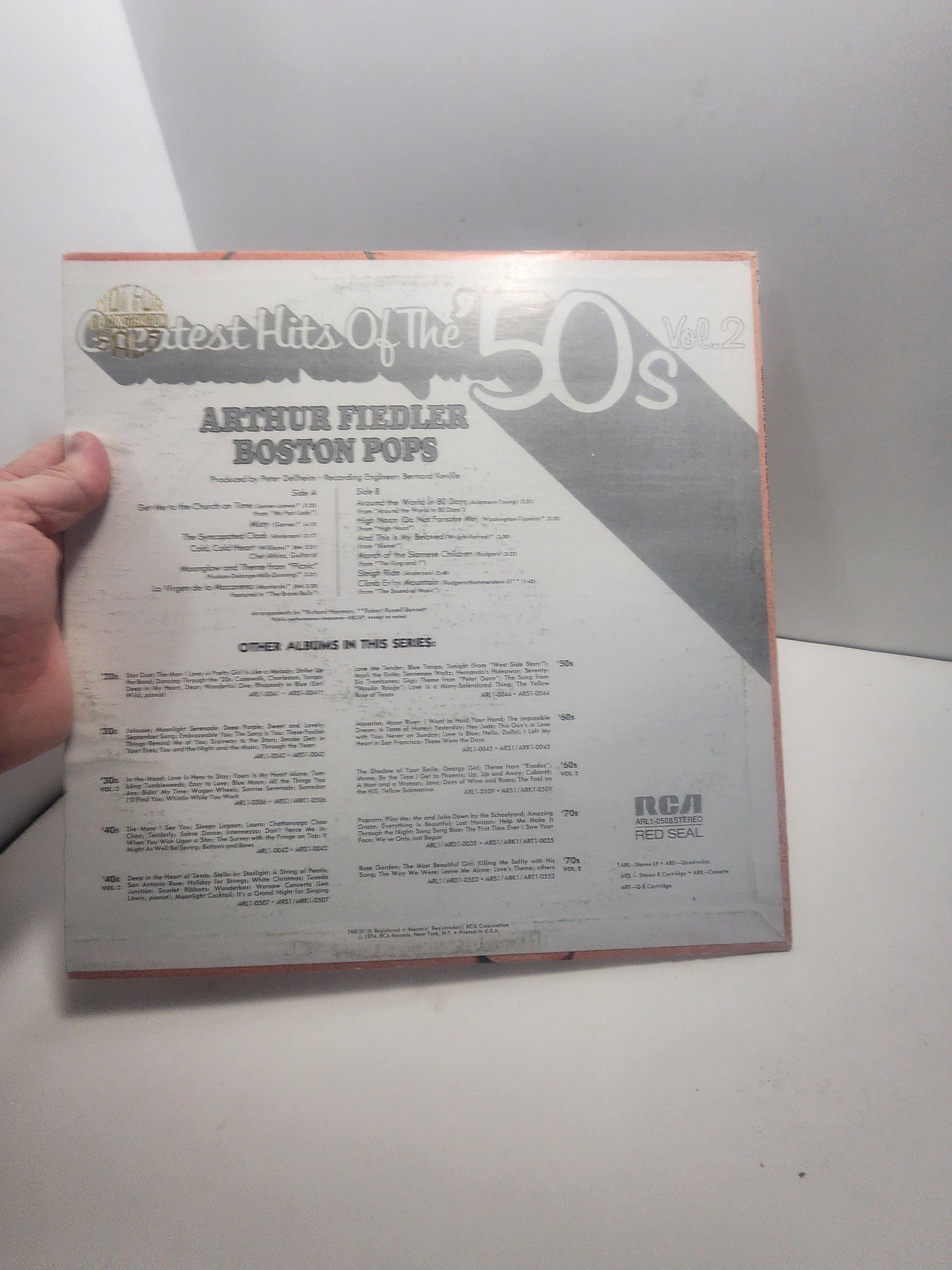 1950's Greatest Hits Vinyl LP Record - LP Records - Vinyl - Records - Music - 1950's