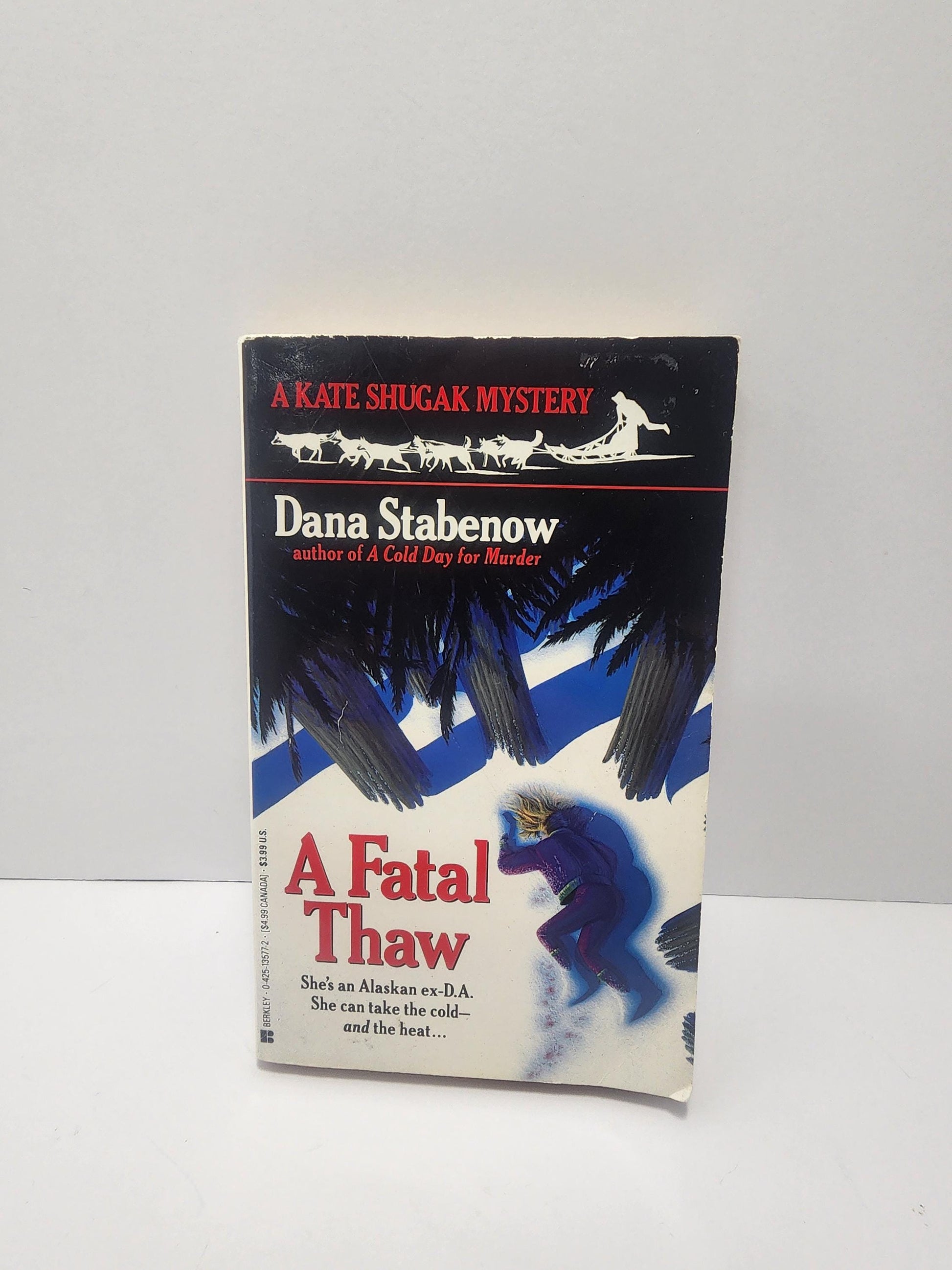 1993 A Fatal Thaw Mystery Novel By Dana Stabenow - Dana Stabenow - A Fatal Flaw - Paperback Books - Vintage Books - Dana Stabenow Books
