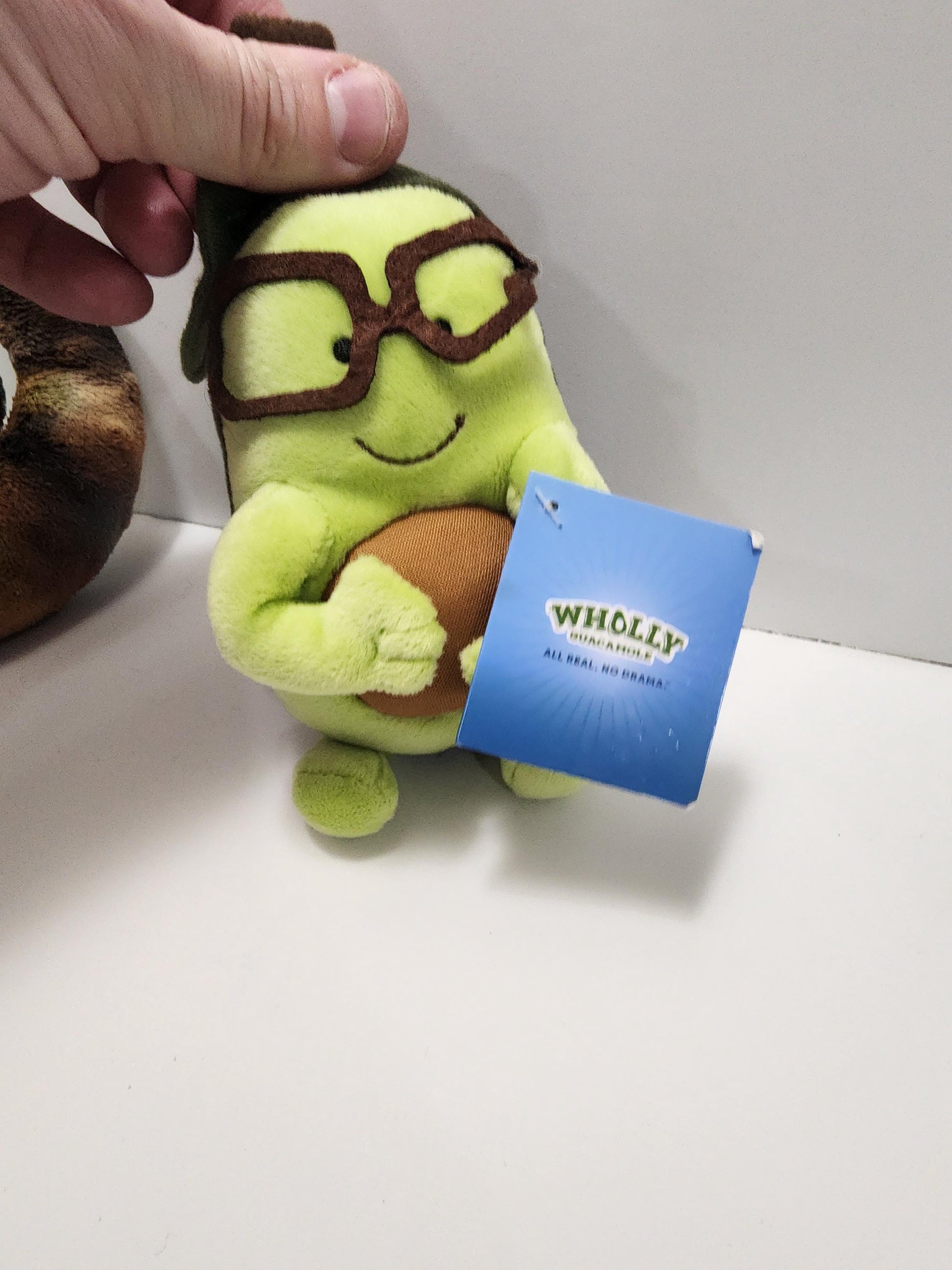 Wholly Guacamole Plush Stuffed Animal Figure - You Guac My World - Avocado - Guacamole - Plushies - Plush - Vegetables - Gifts