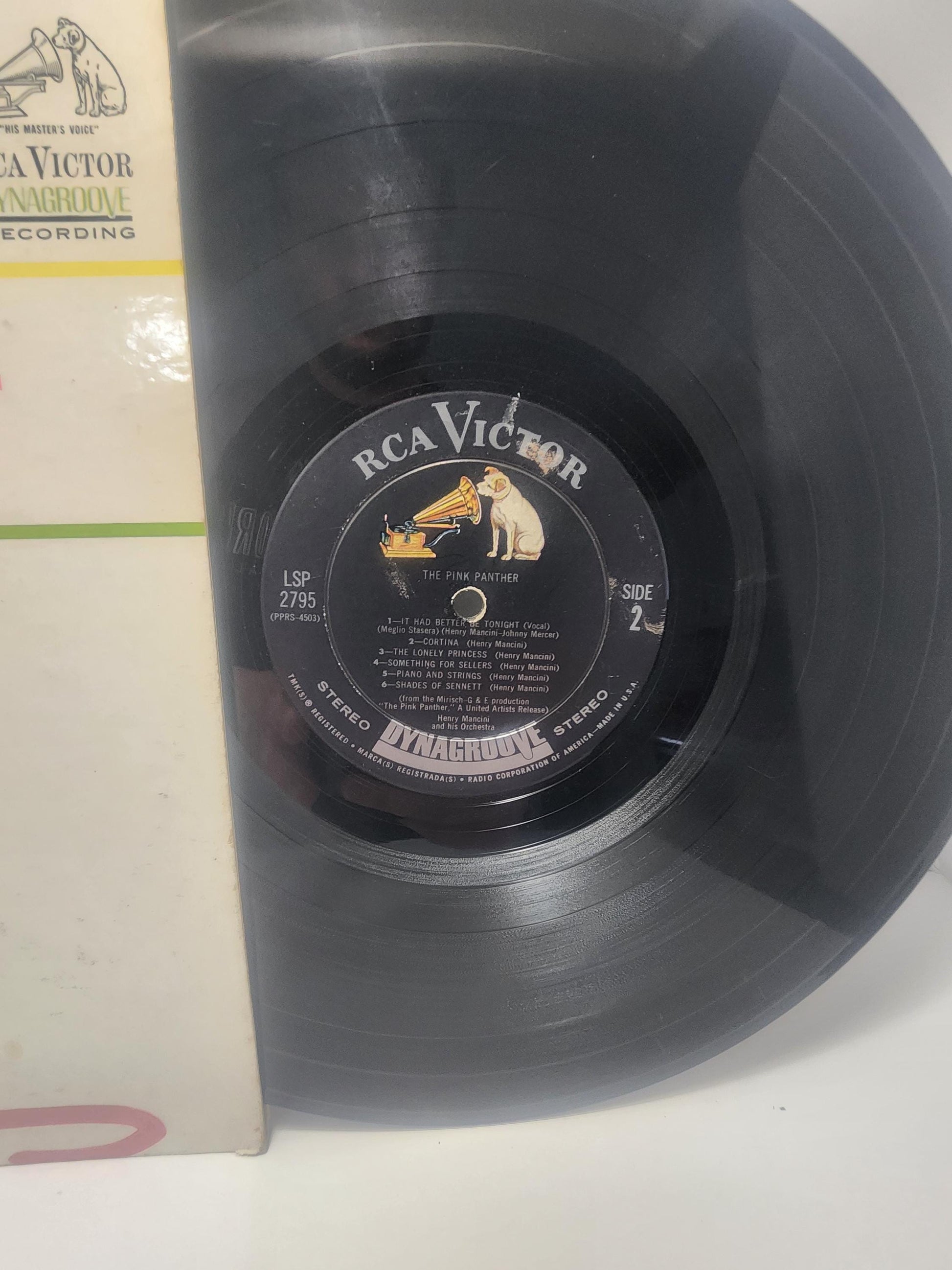 The Pink Panther Soundtrack 1980's By Henry Mancini - Henry Mancini - Movie Soundtracks - Soundtracks - Pink Panther - Vinyl Lp Records