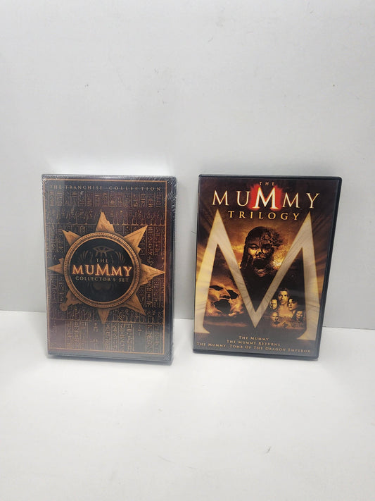 The Mummy Brandon Frazier Trilogy Collectors Set DVDs - DVDs - The Mummy - Brandon Frazier - Scorpion King - Dwayne Johnson - Movie Sets