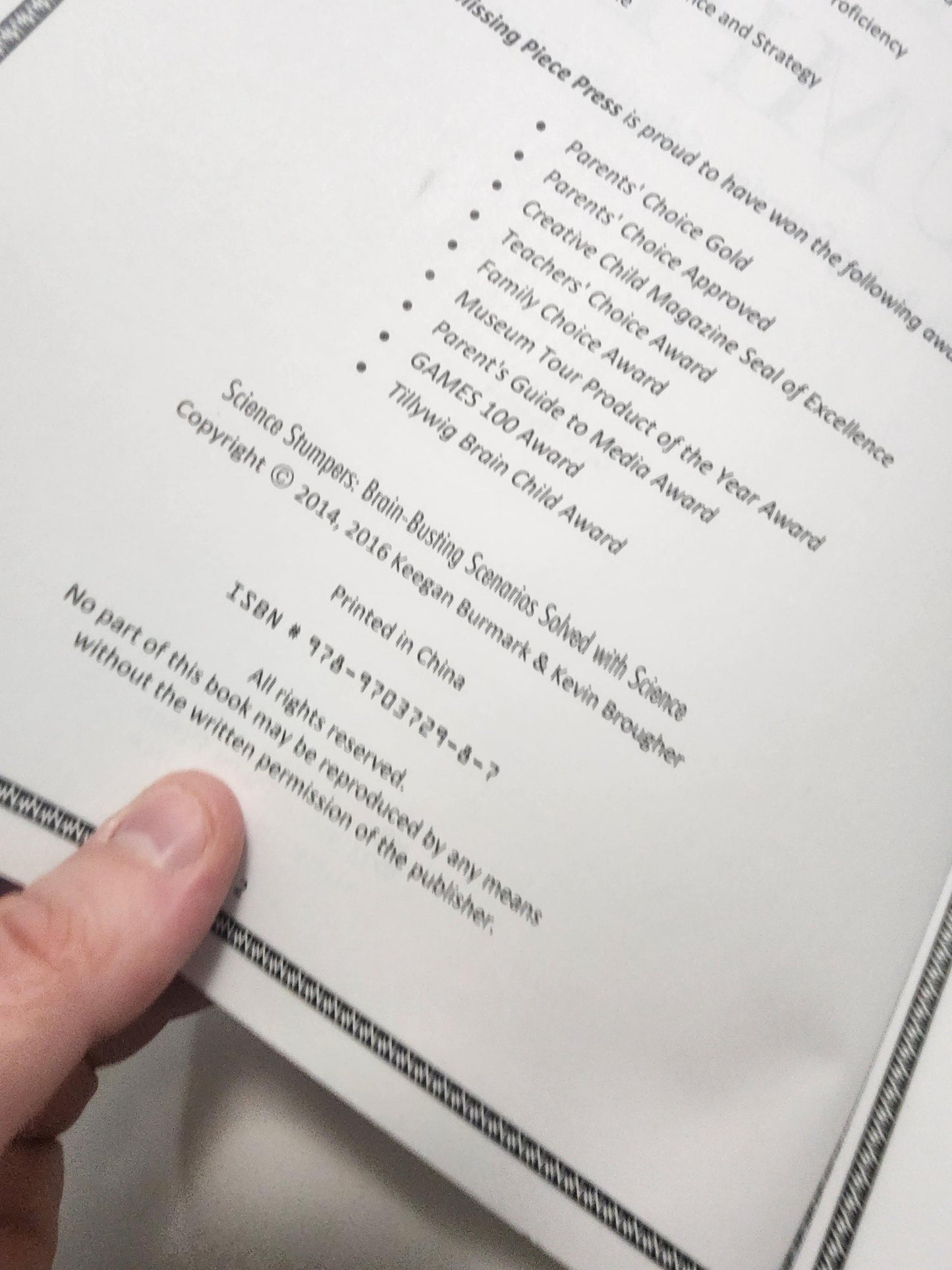 Science Stumpers OR Conspiracies & Conspiracy Theories Vintage Books - Science - Science Books - Conspiracy - Conspiracy Theories - Newton