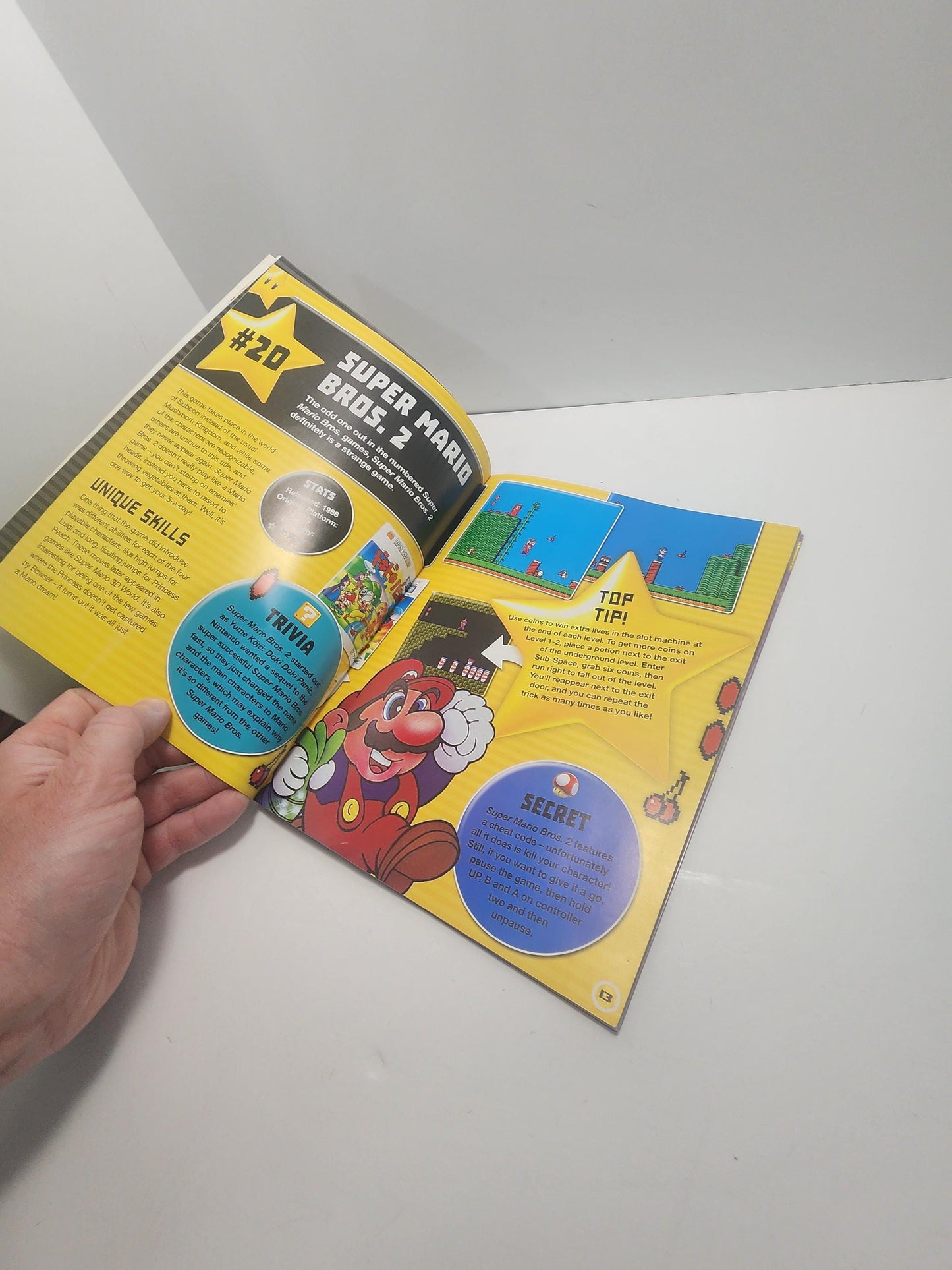 We Love Mario Game Guide And Review Book - Books - Mario - Mario Games - Super Maro - Mario Bros - Games - Reviews