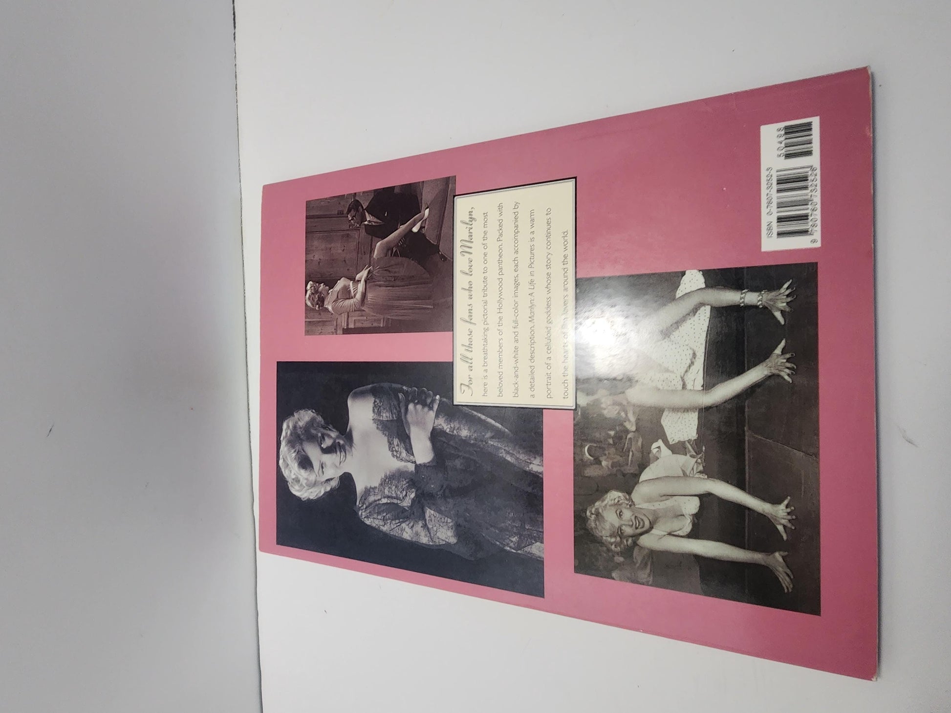 Marilyn Monroe A Life In Pictures By Diana Harvey Vintage 1980's Book - Marilyn Monroe - Vintage Books - A Life In Pictures - Marilyn Gifts