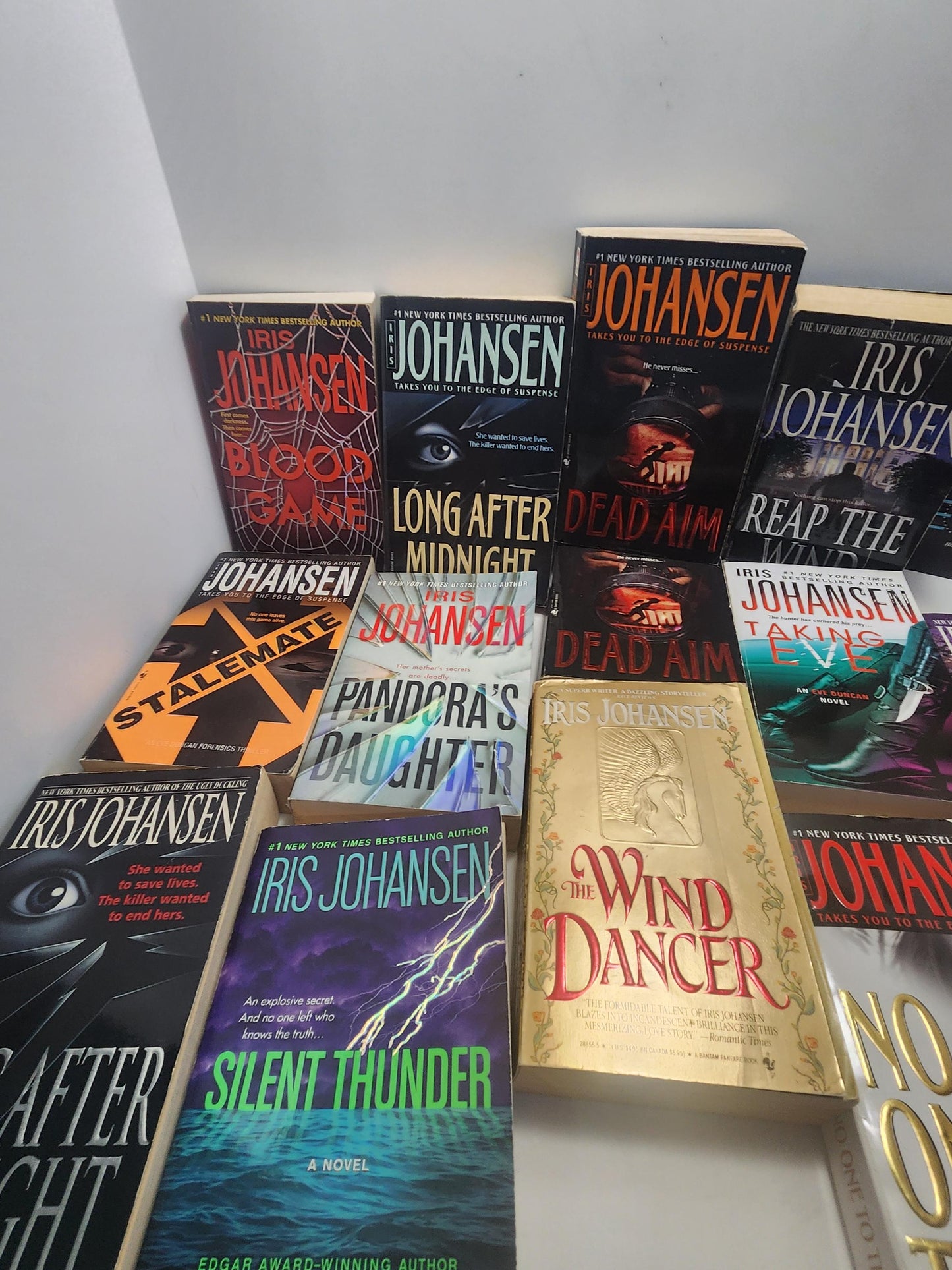 Iris Johansen Book LOT Of Over 15 Paperback Books - Paperback Books - Books - Book Series - Iris Johansen - Vintage Books - Book Series