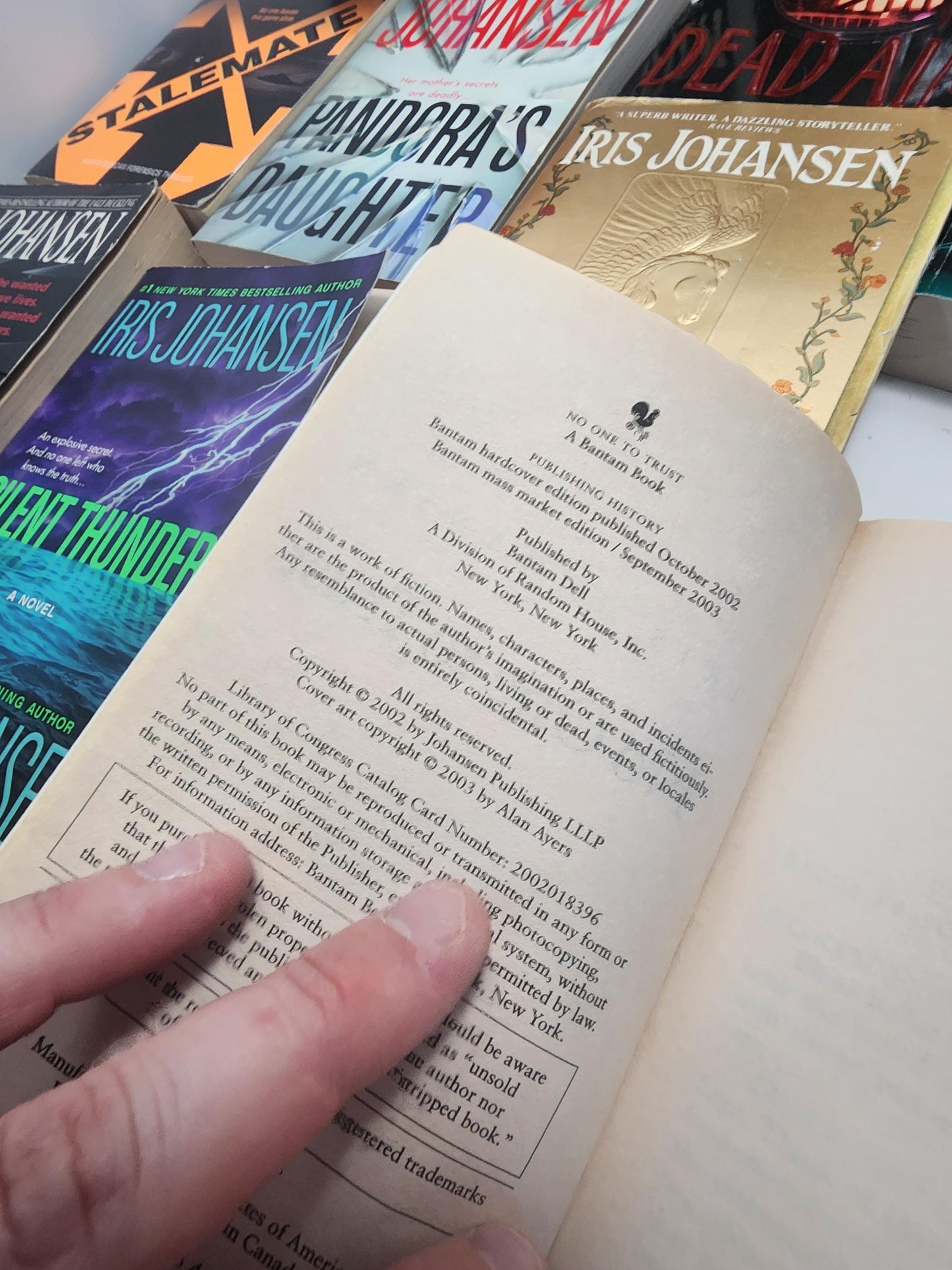 Iris Johansen Book LOT Of Over 15 Paperback Books - Paperback Books - Books - Book Series - Iris Johansen - Vintage Books - Book Series