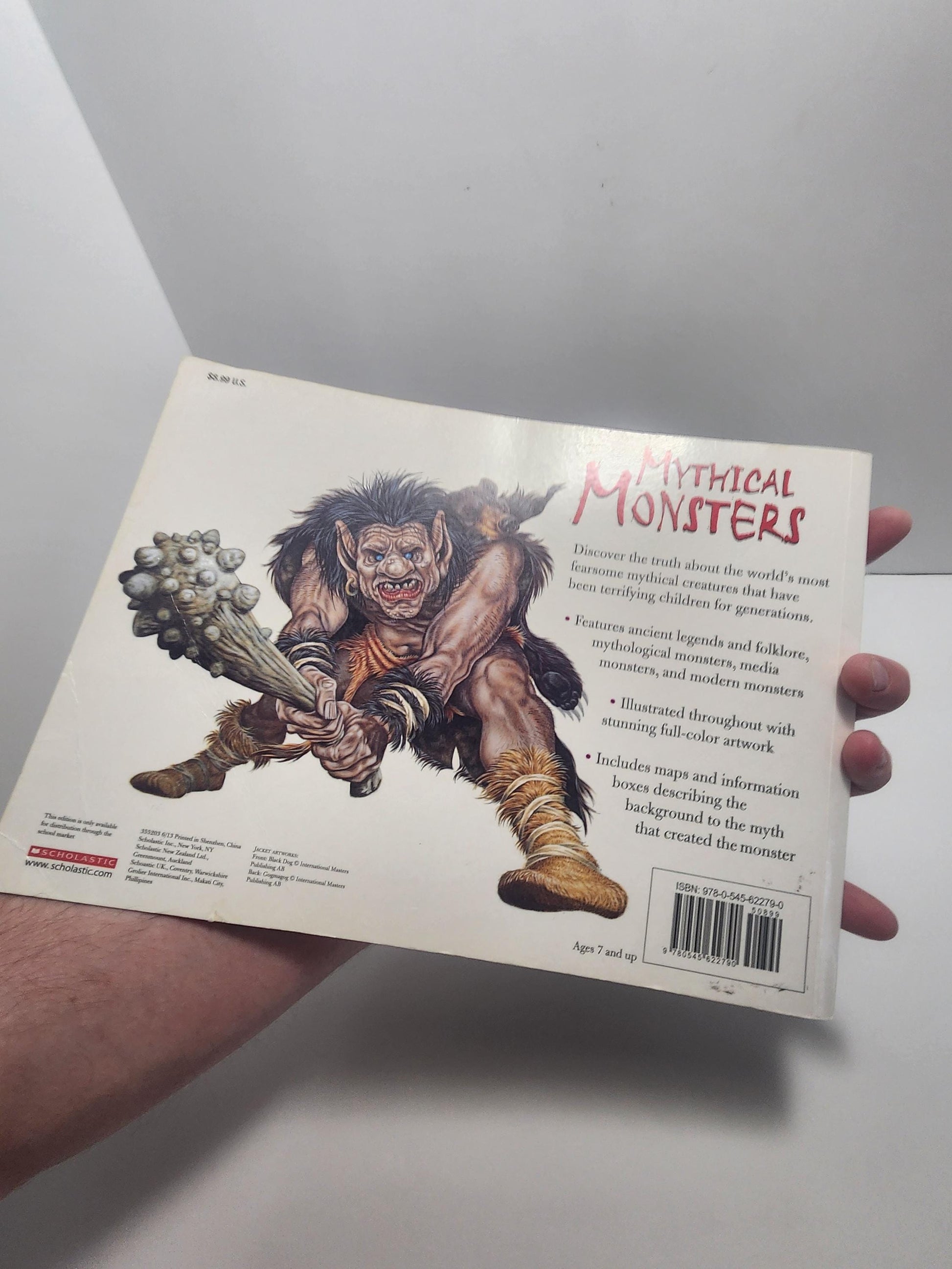 2006 Mythical Monsters Children's Young Adult Book - Mythical Monsters - Monsters - Monster Books - Mythical - 2000's Books - Children's Boo