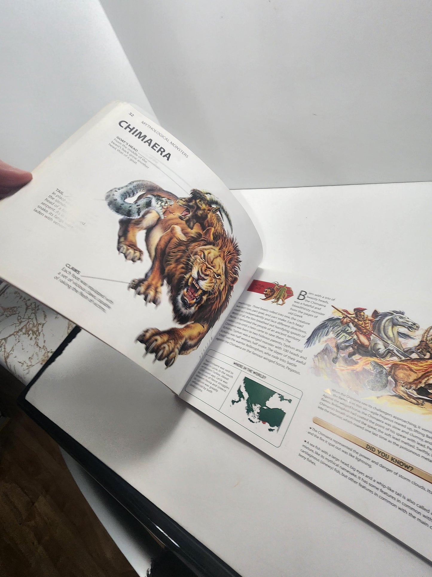 2006 Mythical Monsters Children's Young Adult Book - Mythical Monsters - Monsters - Monster Books - Mythical - 2000's Books - Children's Boo