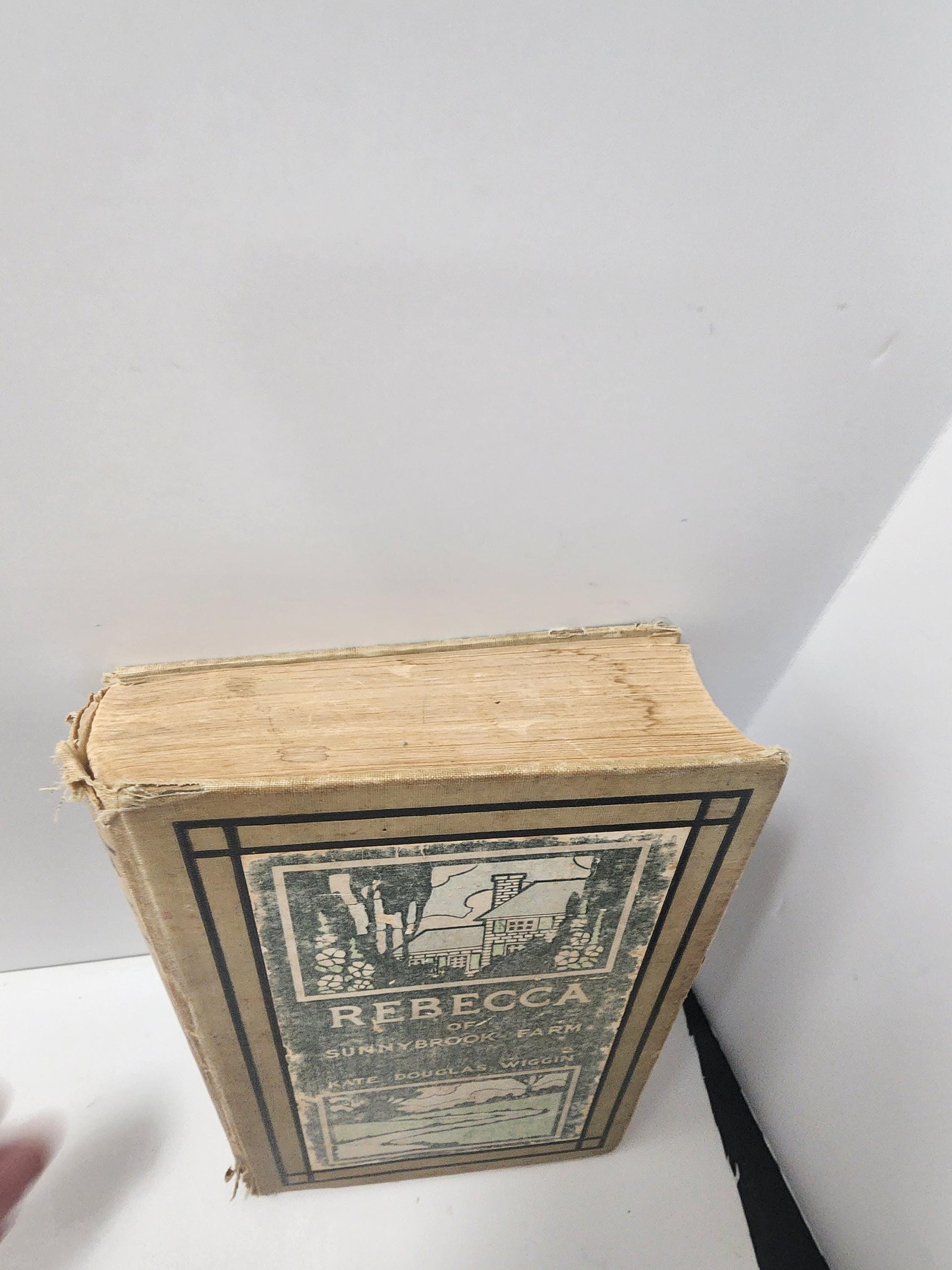 1903 1st Edition Rebecca Of Sunnybrook Farm By Kate Douglas Wiggin - 1st Edition Booke - 1900's - Antique Books - Sunnybrook Farm