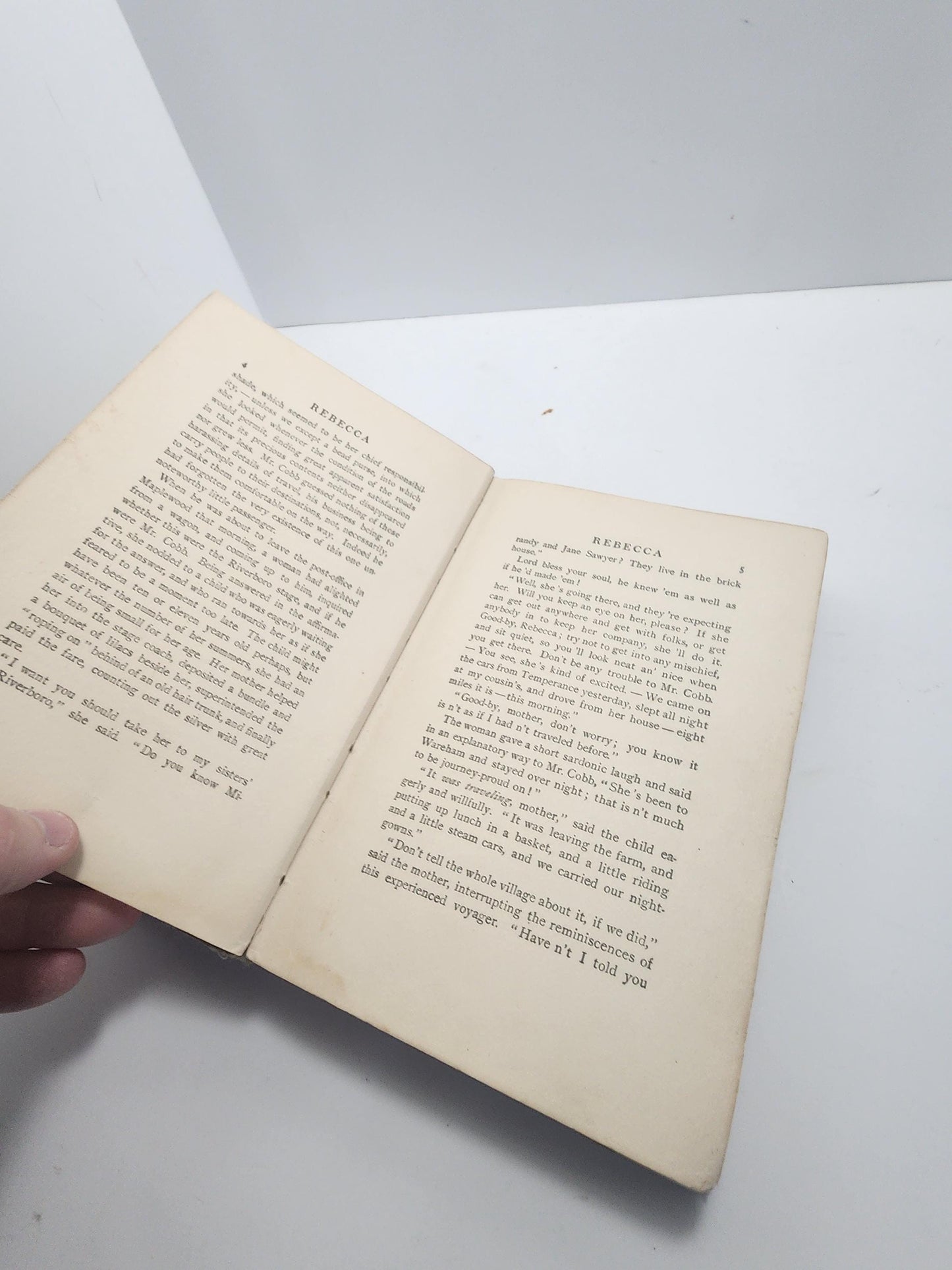 1903 1st Edition Rebecca Of Sunnybrook Farm By Kate Douglas Wiggin - 1st Edition Booke - 1900's - Antique Books - Sunnybrook Farm