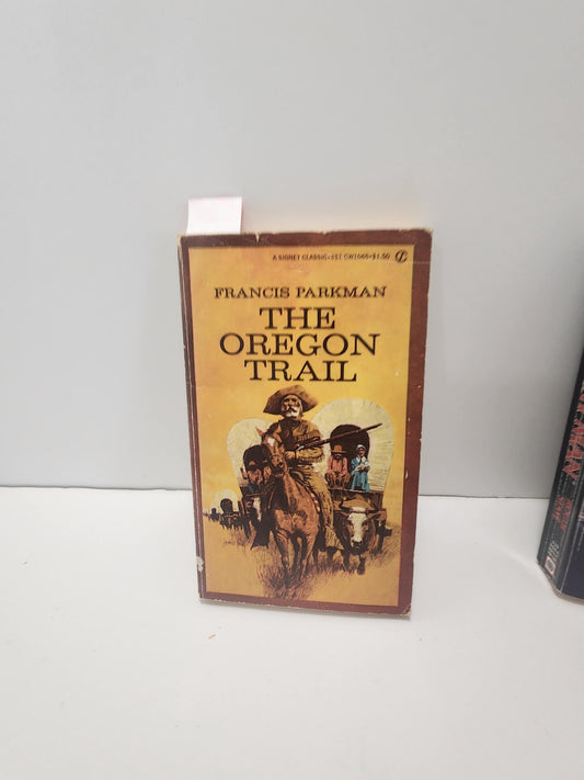 1950 Paperback The Oregon Trail By Francis Park man- Paperback - 1950's - Vintage Books - The Oregon Trail - Popular Books