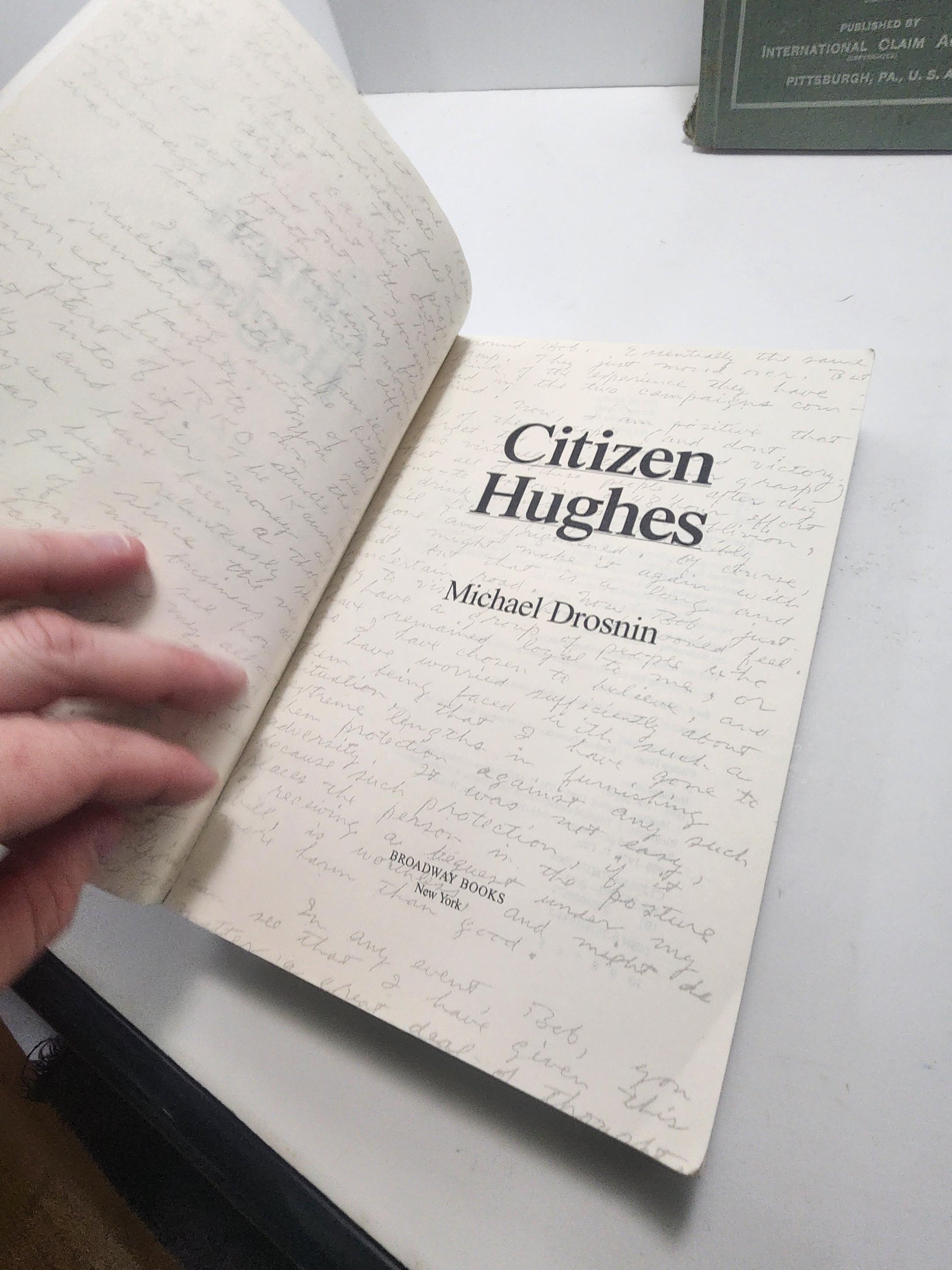 Citizen Hughes By Micheal Drosnin - Drosnin Books - Citizen Hughes - Citizen Hughes Books - Micheal Drosnin Books - Vintage Books