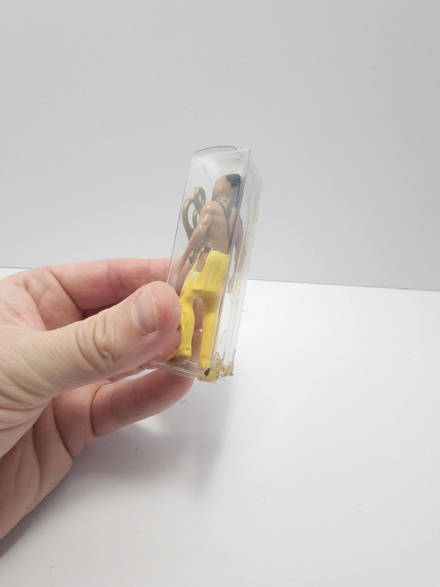 Indian In The Cupboard With Key RARE Vintage 1990s - Vintage Toys - 1990s Toys - Indians - Indian Toys - Vintage Indian - Indian Cupboard