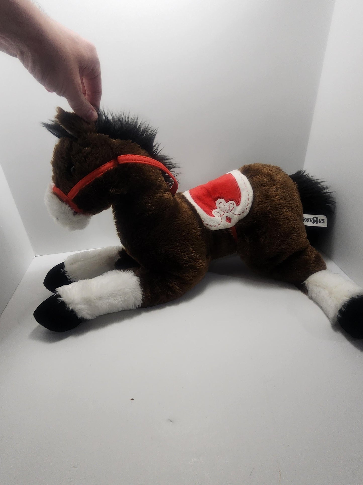 Toys R US Geoffrey LLC Horse Pony Big Stuffed Animal Plushie - Horses - Pony - Ponies - Stuffed Animals - ToysRus - Toys R Us - Geoffrey