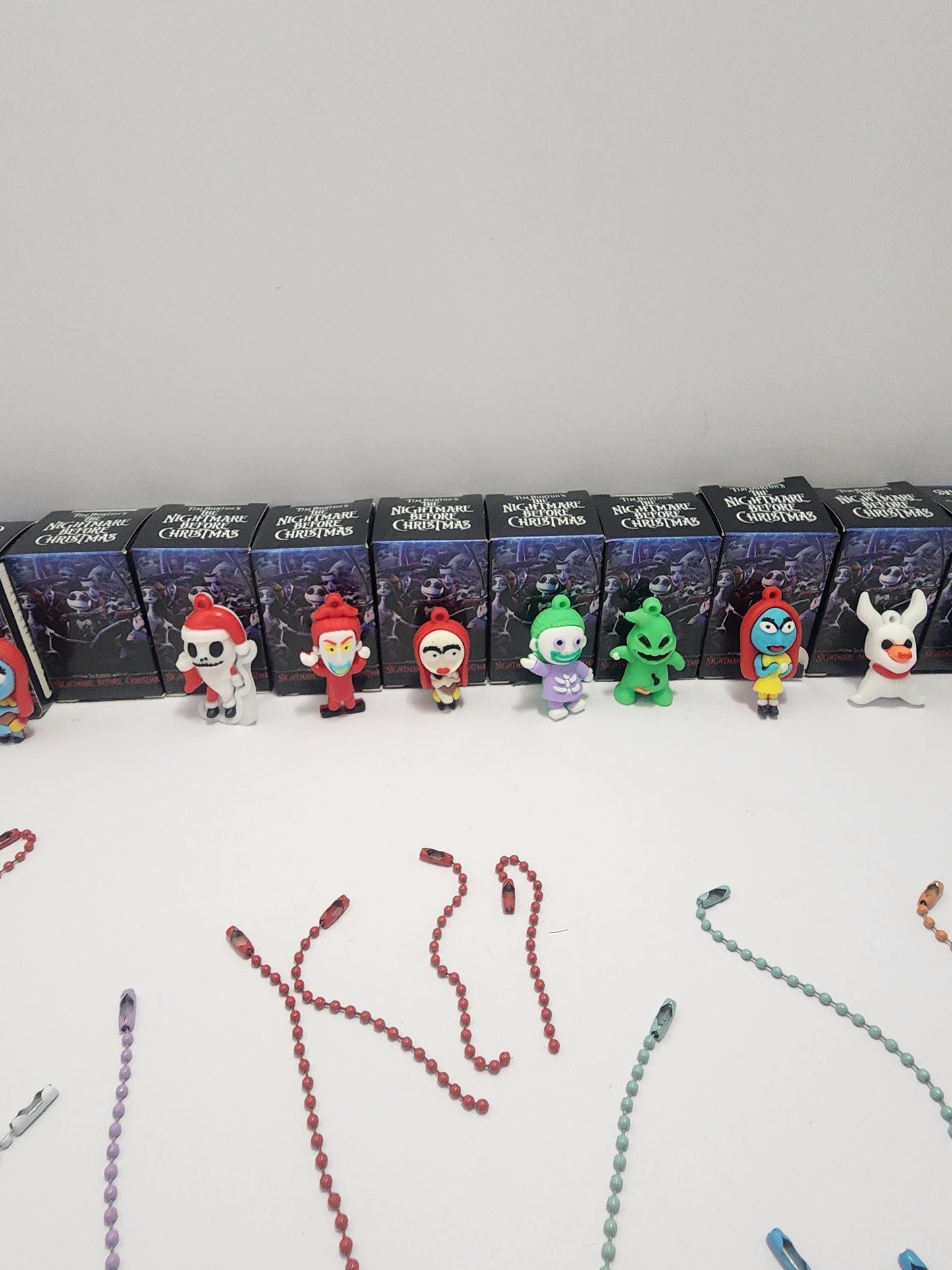 Disney's The Nightmare Before Christmas Figures With Keychains - Jack Skellington - The Nightmare Before Christmas - Halloween - Disney Tiys