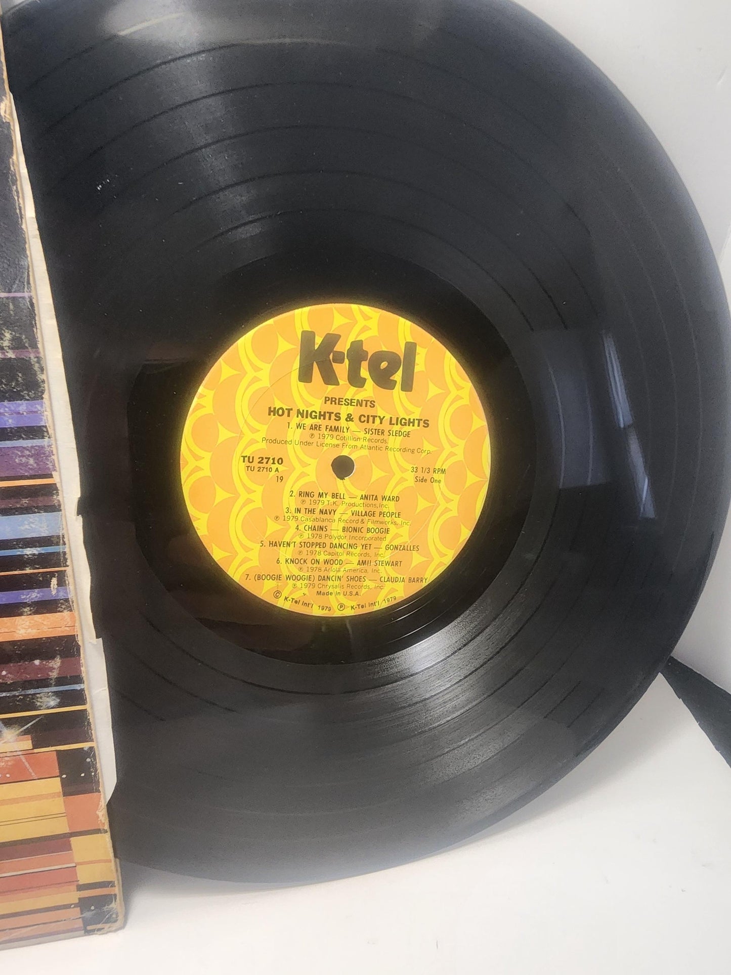 1979 Hot Nights & City Lights Vintage Vinyl LP Record - Vinyl - LP Records - Music - Vinyl Records