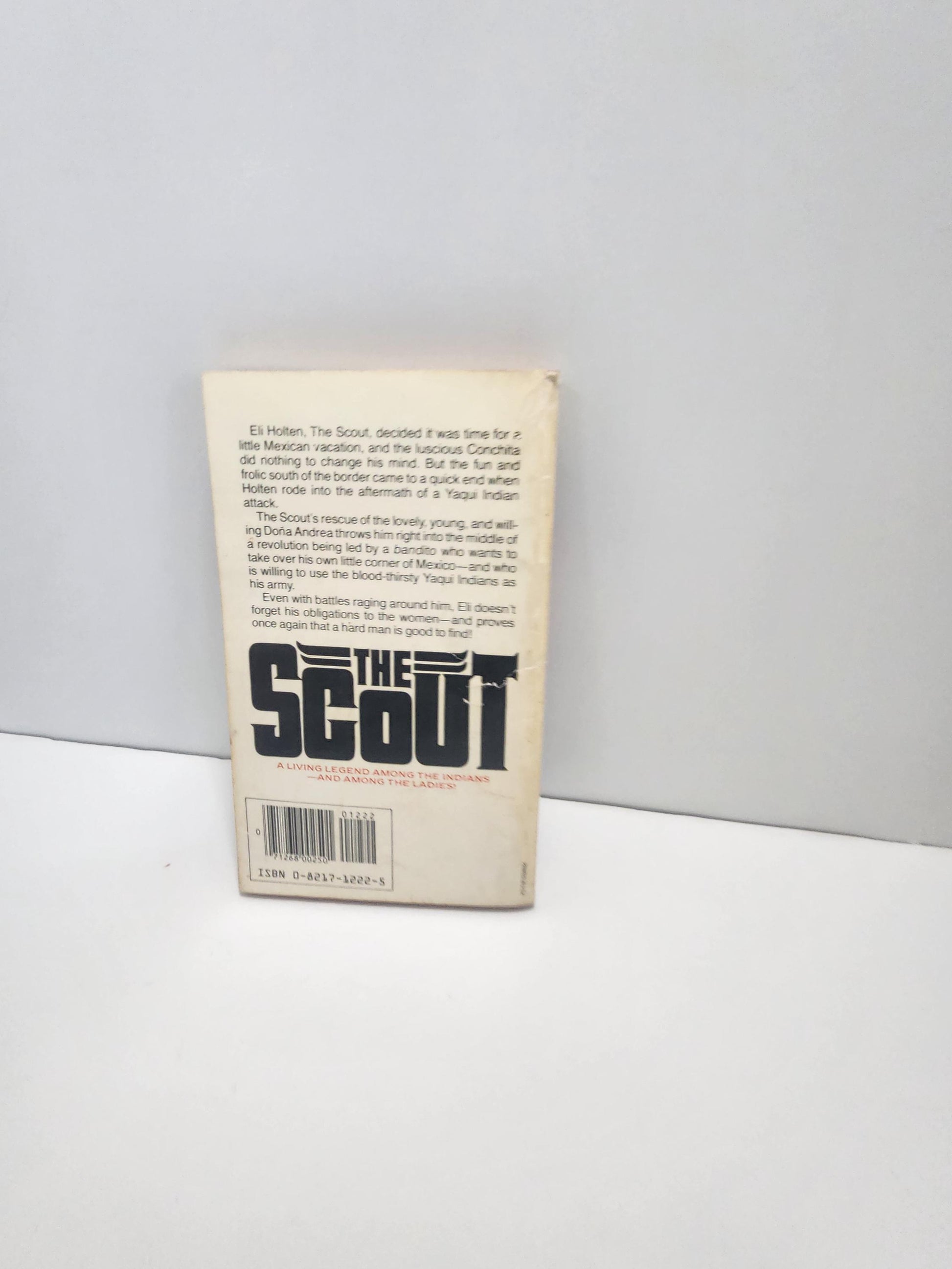 The Scout 1983 By Buck Gentry Paperback Book - Books - Vintage Books - Paperback Books - The Scout - The Scout Book - Westerns - Buck Gentry