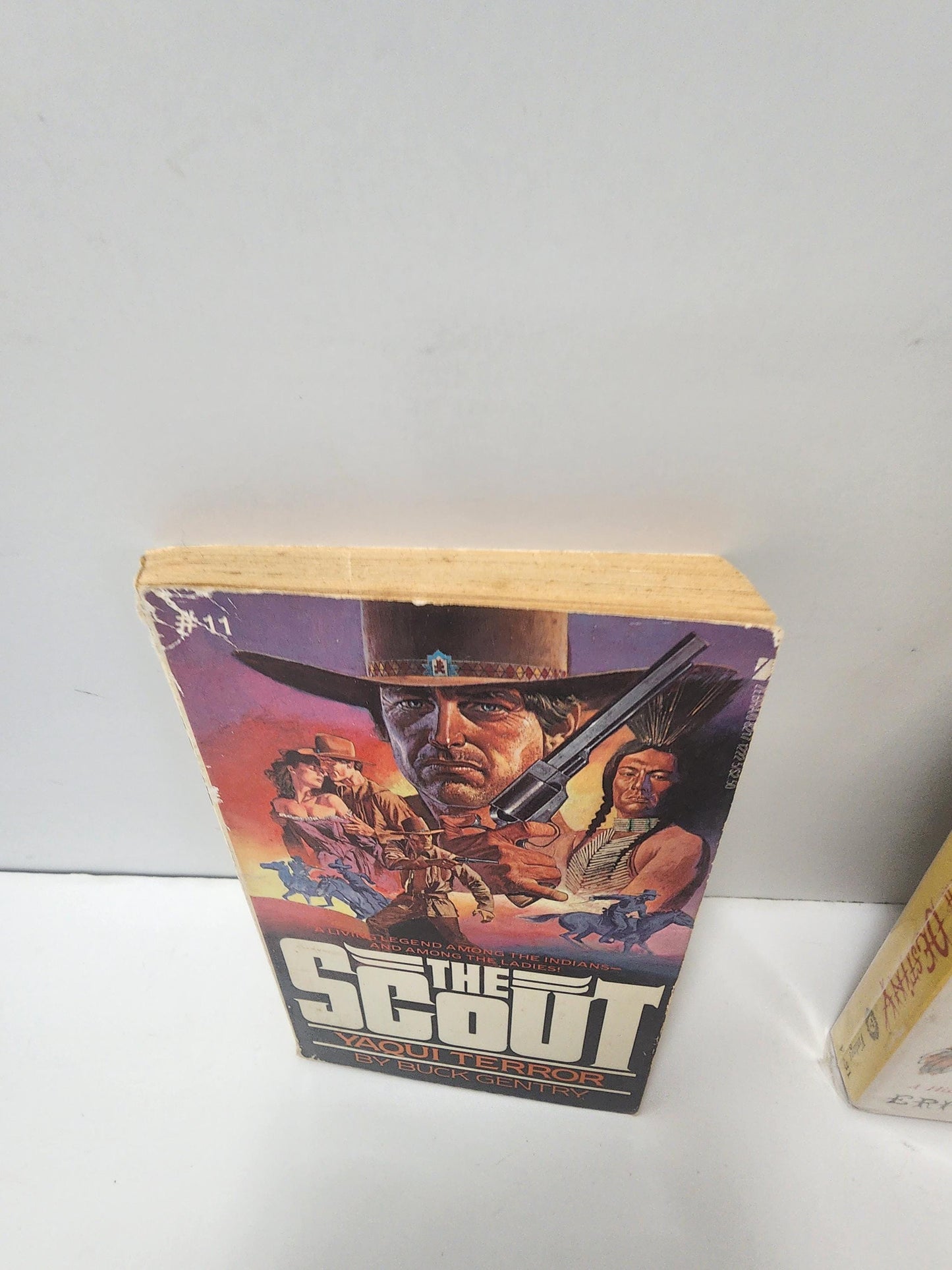 The Scout 1983 By Buck Gentry Paperback Book - Books - Vintage Books - Paperback Books - The Scout - The Scout Book - Westerns - Buck Gentry