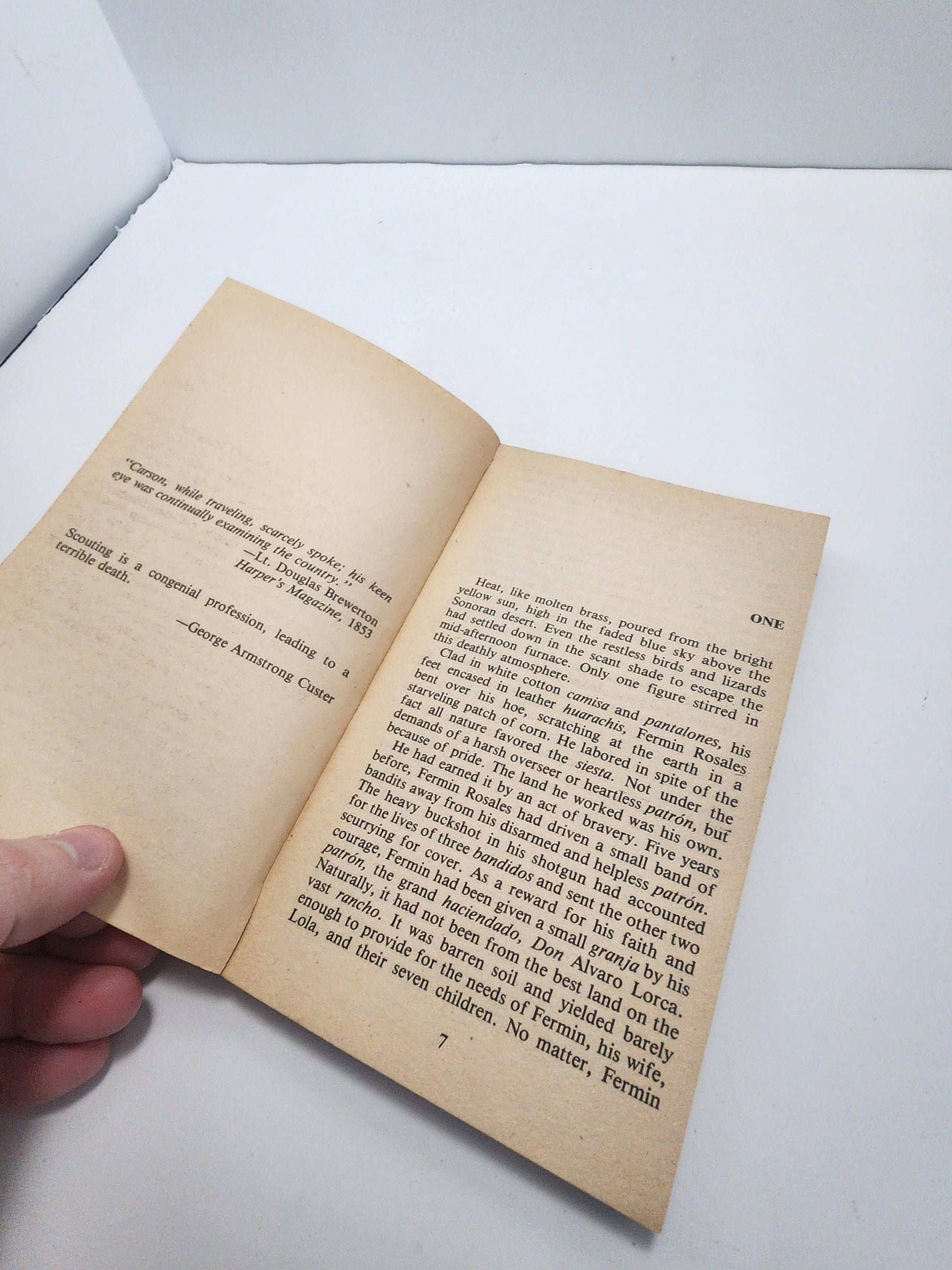 The Scout 1983 By Buck Gentry Paperback Book - Books - Vintage Books - Paperback Books - The Scout - The Scout Book - Westerns - Buck Gentry