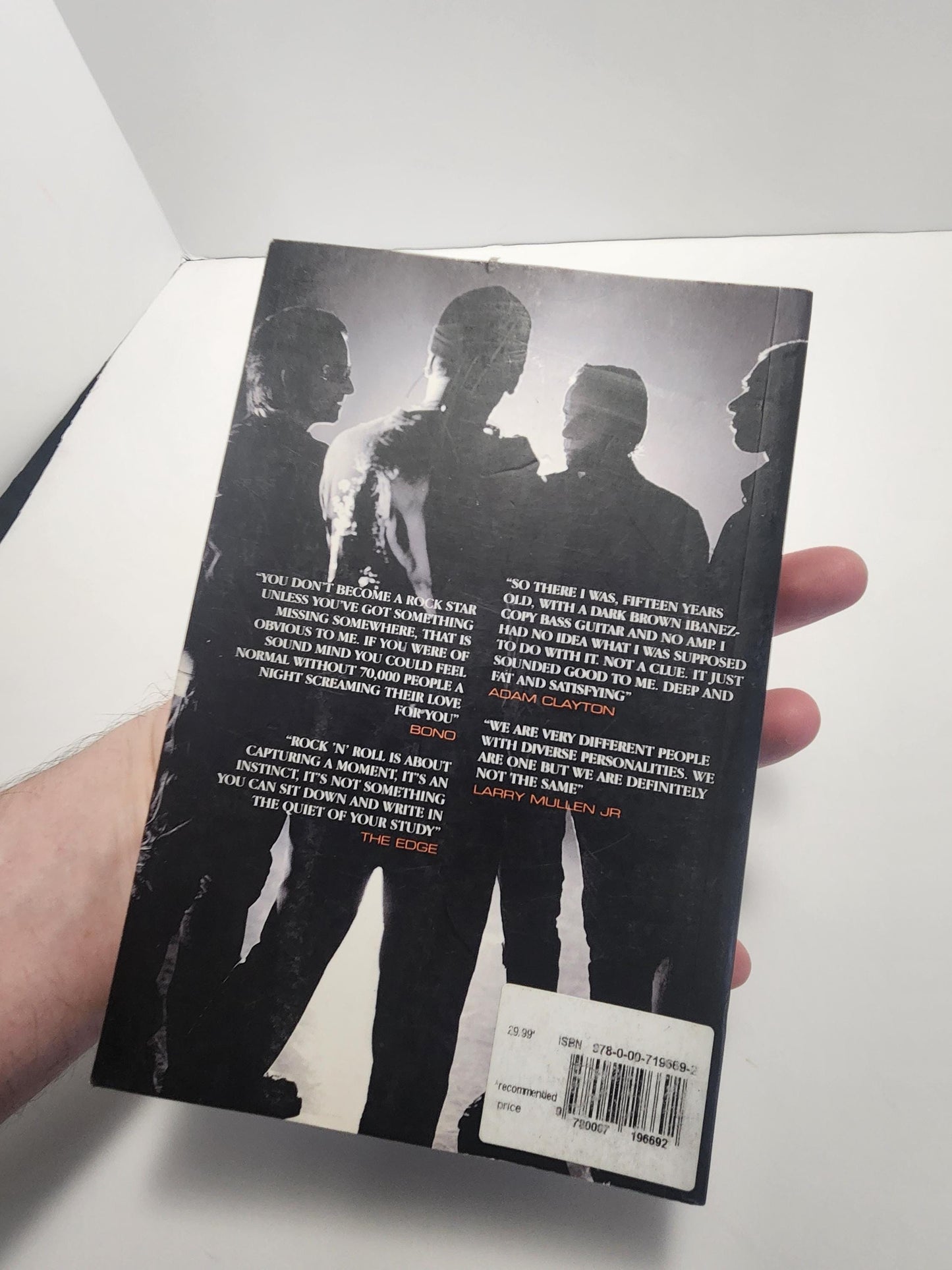 U2 By U2 Vintage Oversized Book - Music - Music Books - U2 - U2 Book - U2 By U2 - Vintage Books