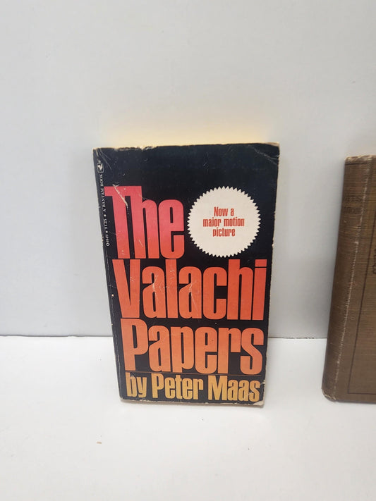 1968 The Valachi Papers By Peter Maas - Peter Maas - Peter Maas Books - 1960's - 1960's Books - Vintage Books - The Valachi Papers - Valachi