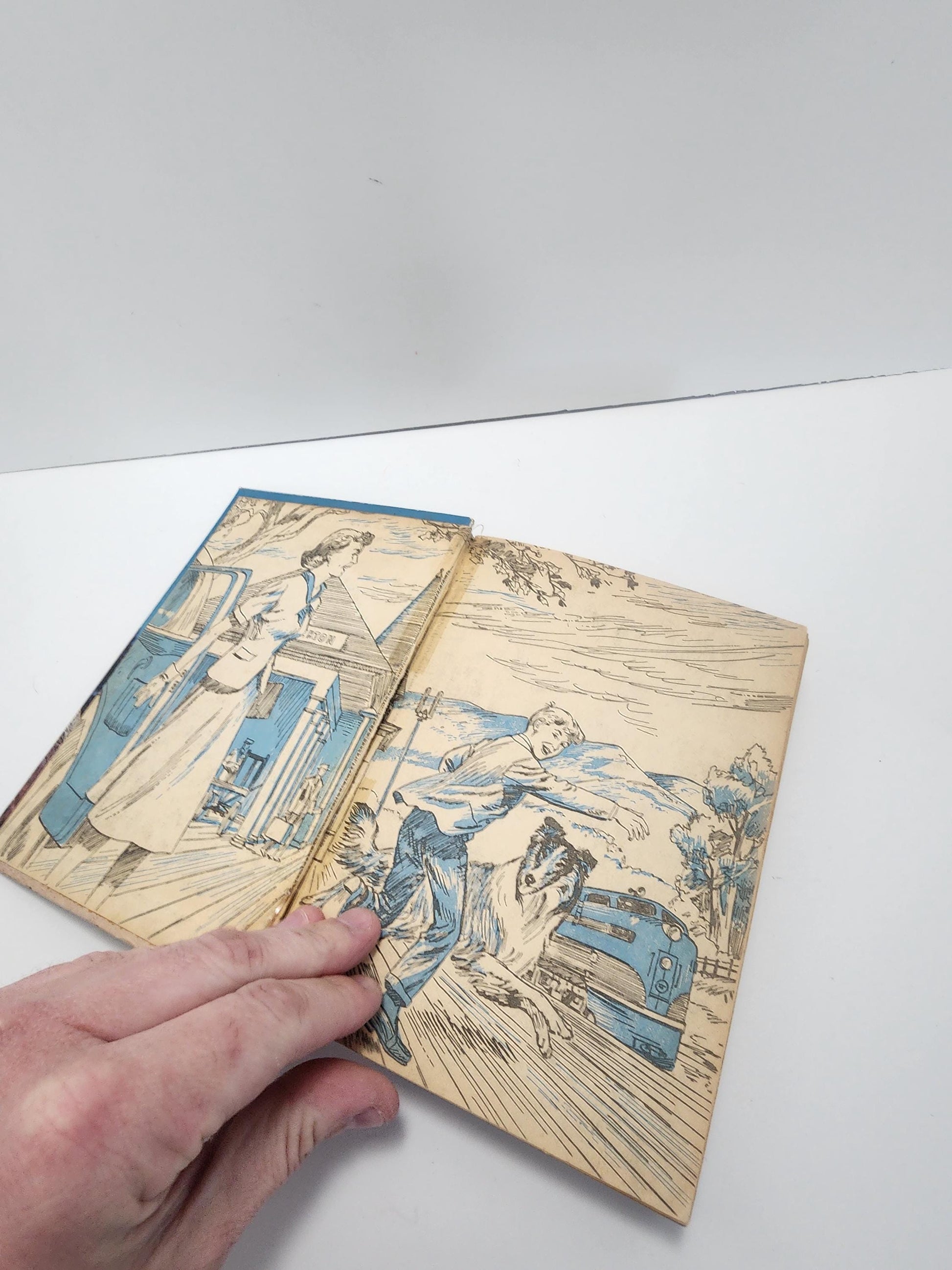 1950's Classic Lassie And The Secret Of Summer Vintage Book - Books - Vintage Books - Lassie - Lassie Book