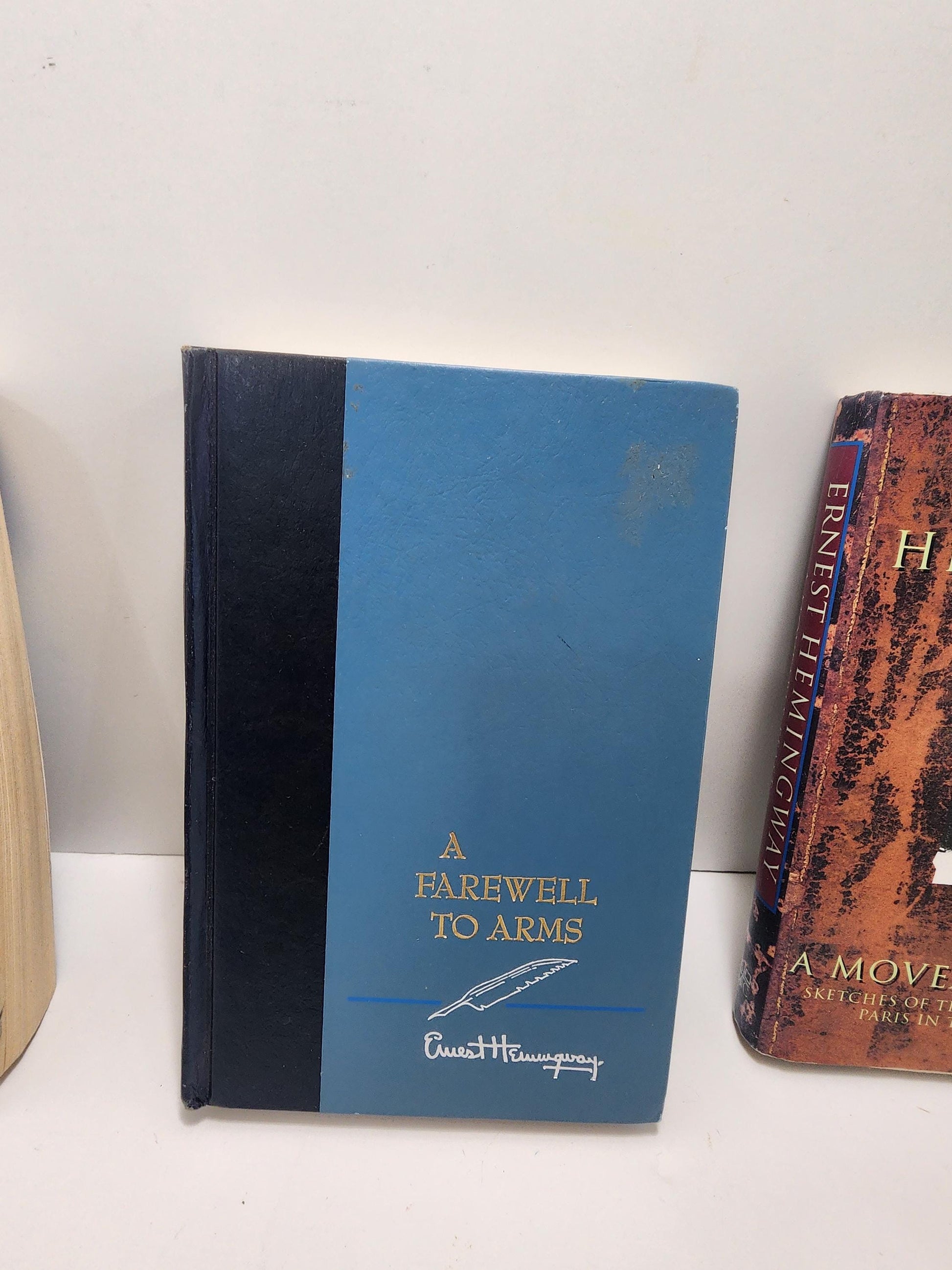 Ernest Hemingway Vintage Books - Ernest Hemingway - Ernest Hemingway Books - For Whom The Bells Toll - A Farewell To Arms - A Moveable Feast