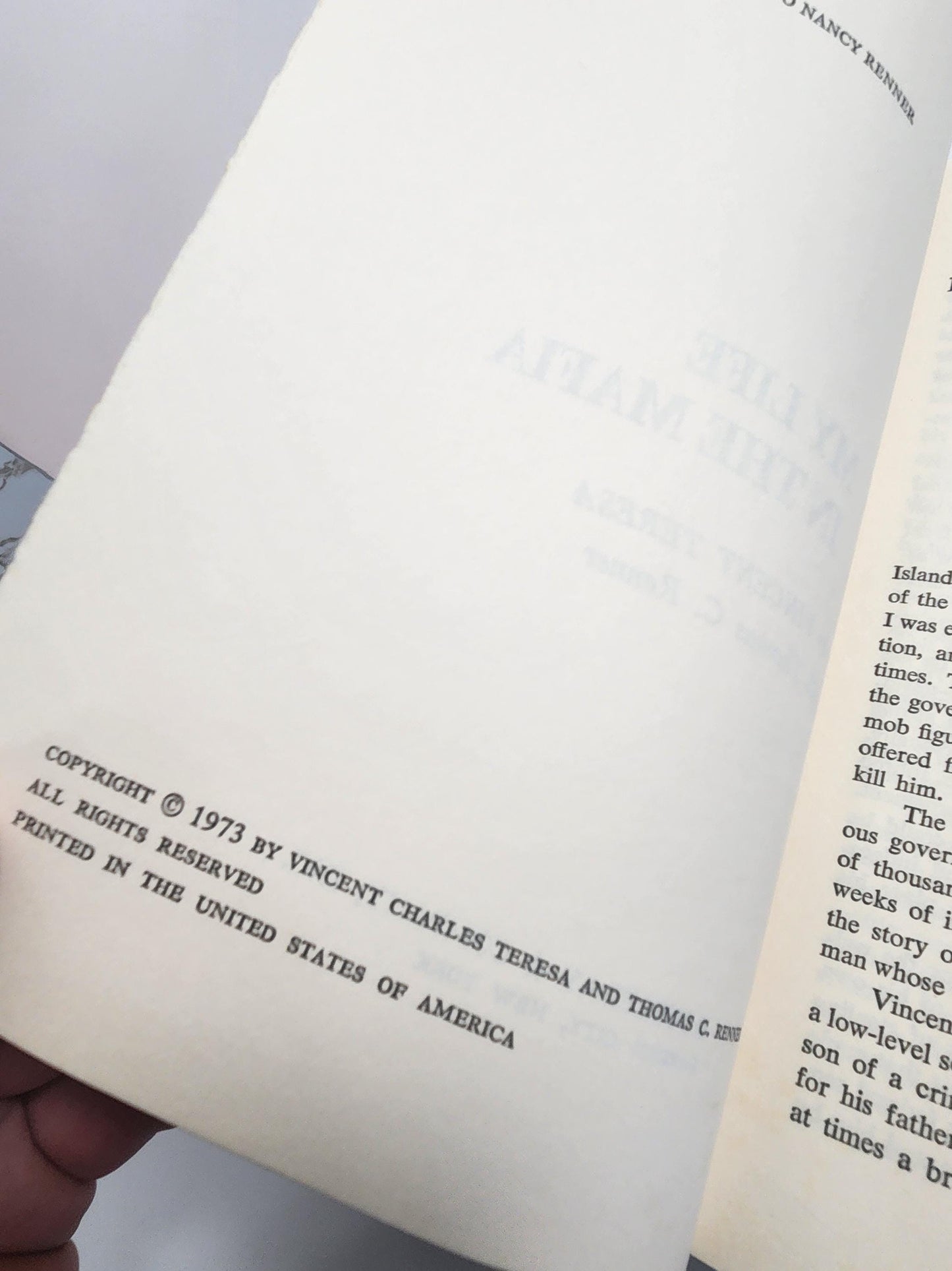 Vintage 1970's 1980's RARE Books - My Life In The Mafia - Vincent Teresa - In The Kingdom Of Ice - Freezing And Canning Cookbook - Trader Vi