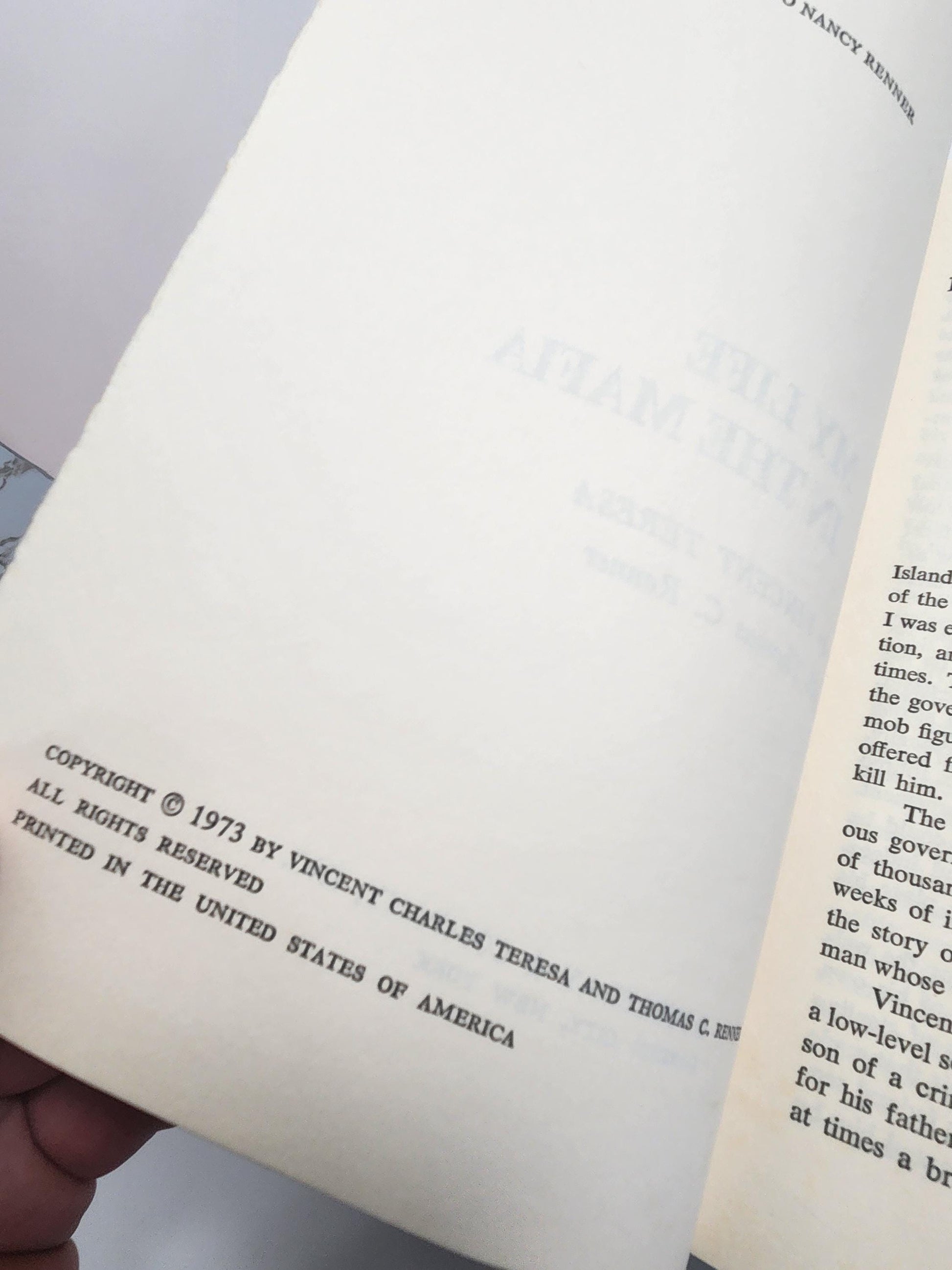 Vintage 1970's 1980's RARE Books - My Life In The Mafia - Vincent Teresa - In The Kingdom Of Ice - Freezing And Canning Cookbook - Trader Vi