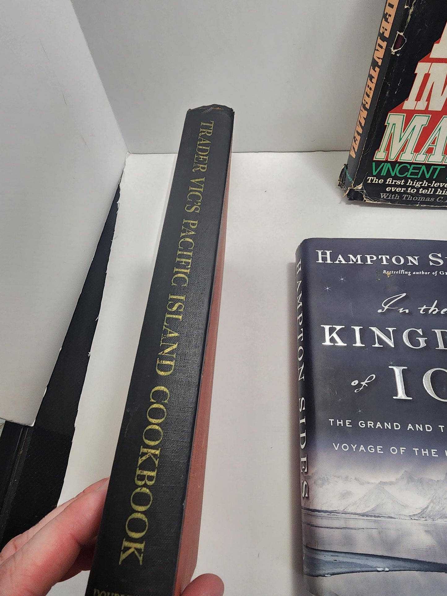 Vintage 1970's 1980's RARE Books - My Life In The Mafia - Vincent Teresa - In The Kingdom Of Ice - Freezing And Canning Cookbook - Trader Vi