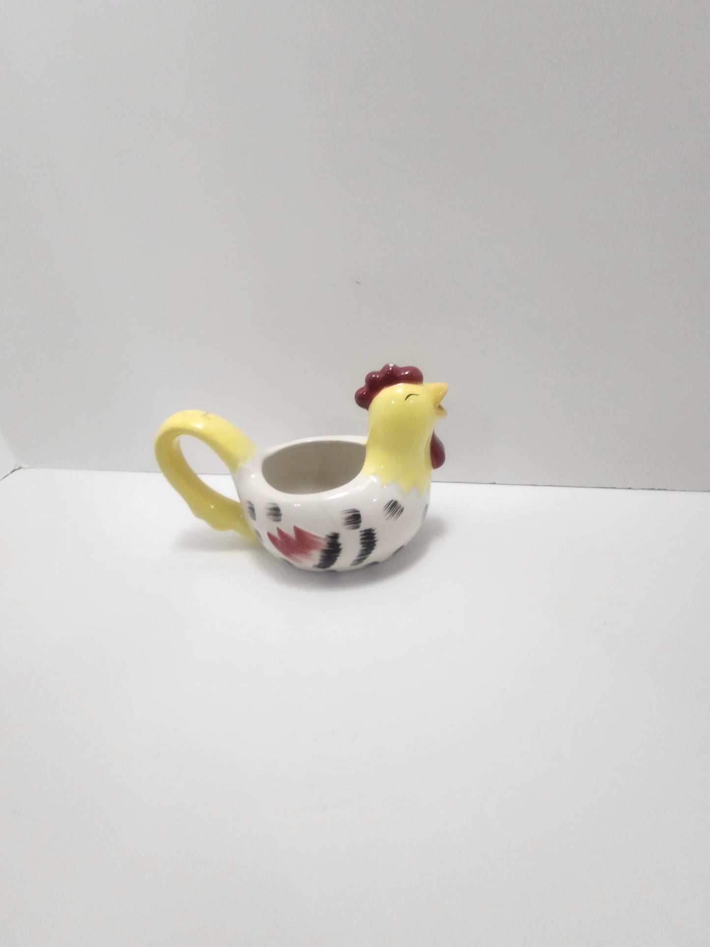 Vintage Ceramic Rooster Cream Dish - Dishes - Kitchen - Farm - Farm Decor - Farm Kitchen - Cream Bowl - Creamery