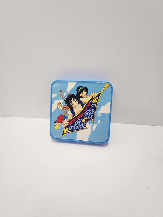 Disney 1990's Aladdin & Jasmine Kids Meal Container Box - Fast Food Toys - Burger King Toys - Kids Meal Toys - Aladdin - Disney - Disney Toy