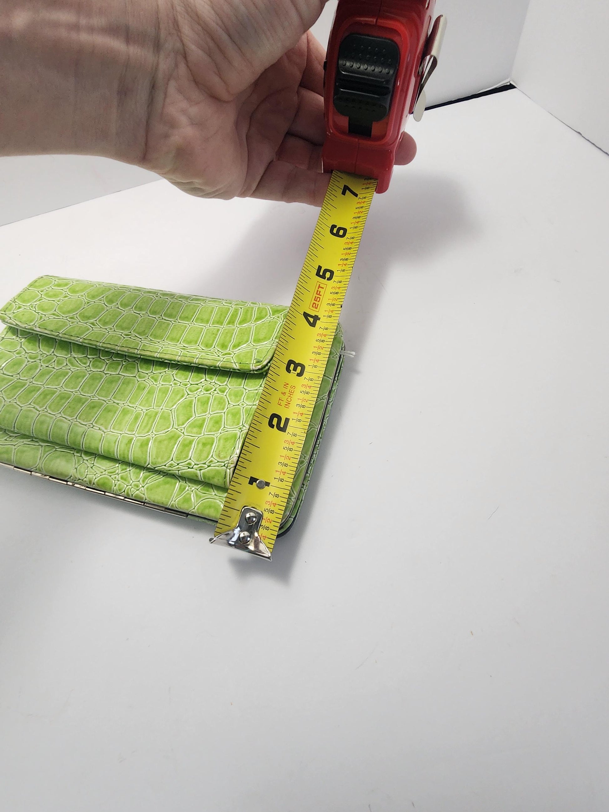 Lime Green Vintage Women's Wallet - Wallet - Women's Wallet - Vintage Wallet - Coin Purse - Gift For Women