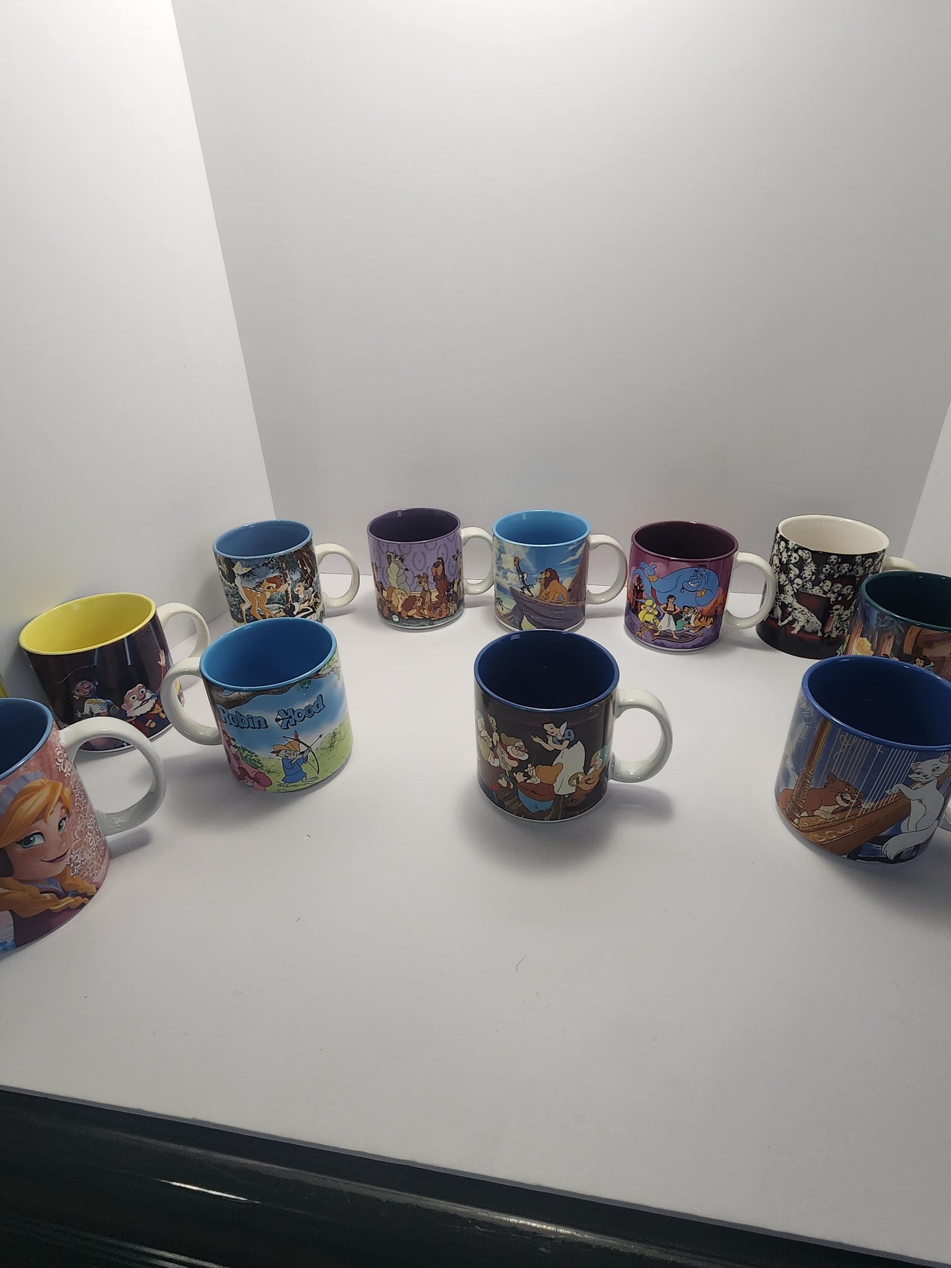 Disney Store Vintage 1980s Coffee Mugs - Disney - Disney Gifts - Mugs - Coffee Mugs - Snow White - Frozen - Aristocats - Disney Store
