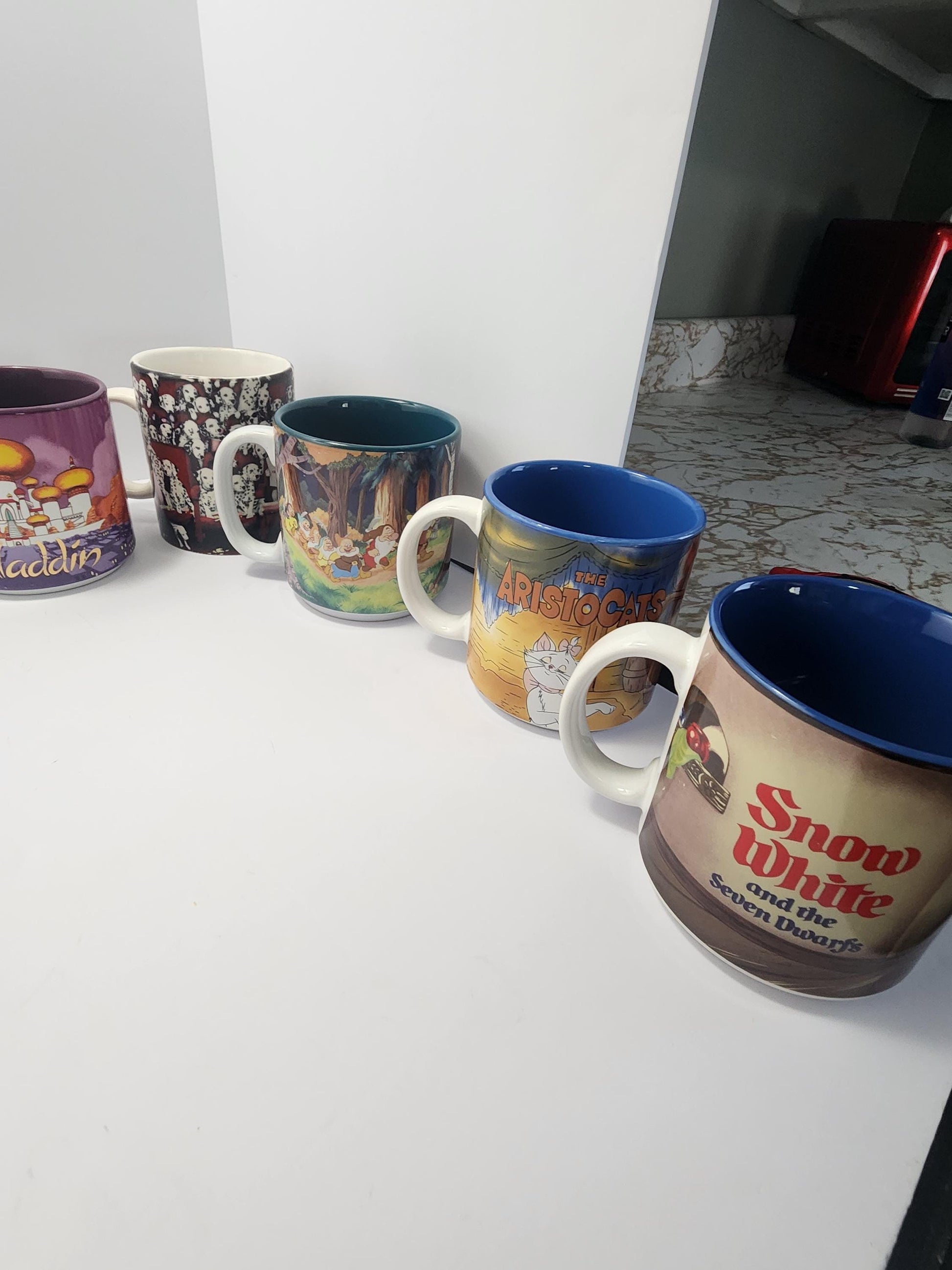 Disney Store Vintage 1980s Coffee Mugs - Disney - Disney Gifts - Mugs - Coffee Mugs - Snow White - Frozen - Aristocats - Disney Store