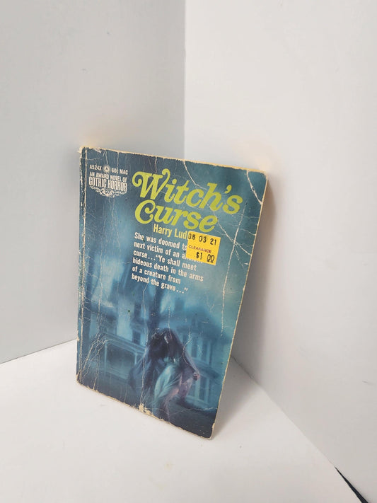 1968 The Witch's Curse By Harry Ludos - Award Winning Books - The Witch's Curse - Harry Ludos - Paperback Books - Vintage Books