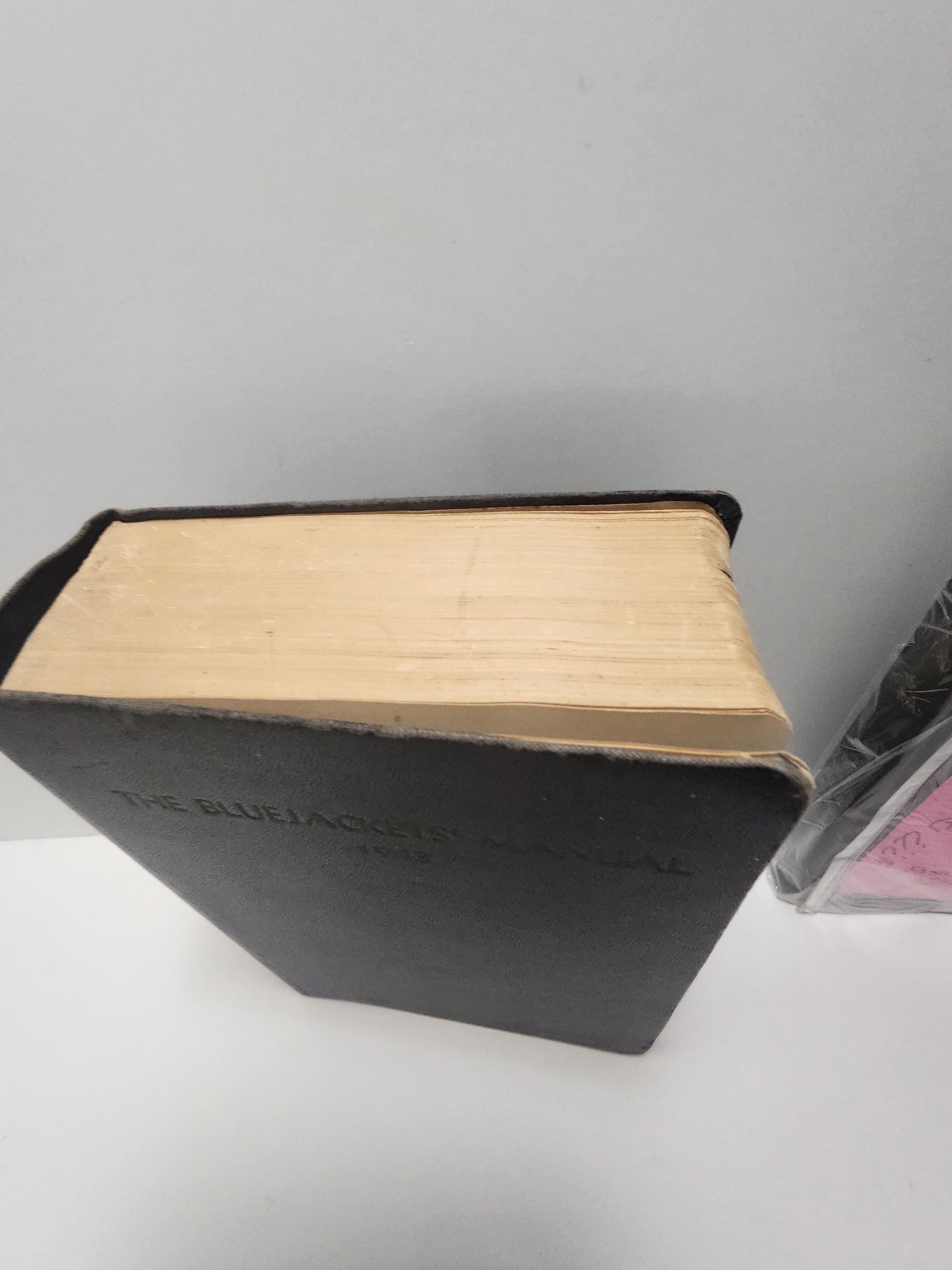 1943 Antique The Blue Jackets Manual United States Navy - 1940's - Antiques - Books - RARE - Navy - United States - Armed Forces - Bluejacke