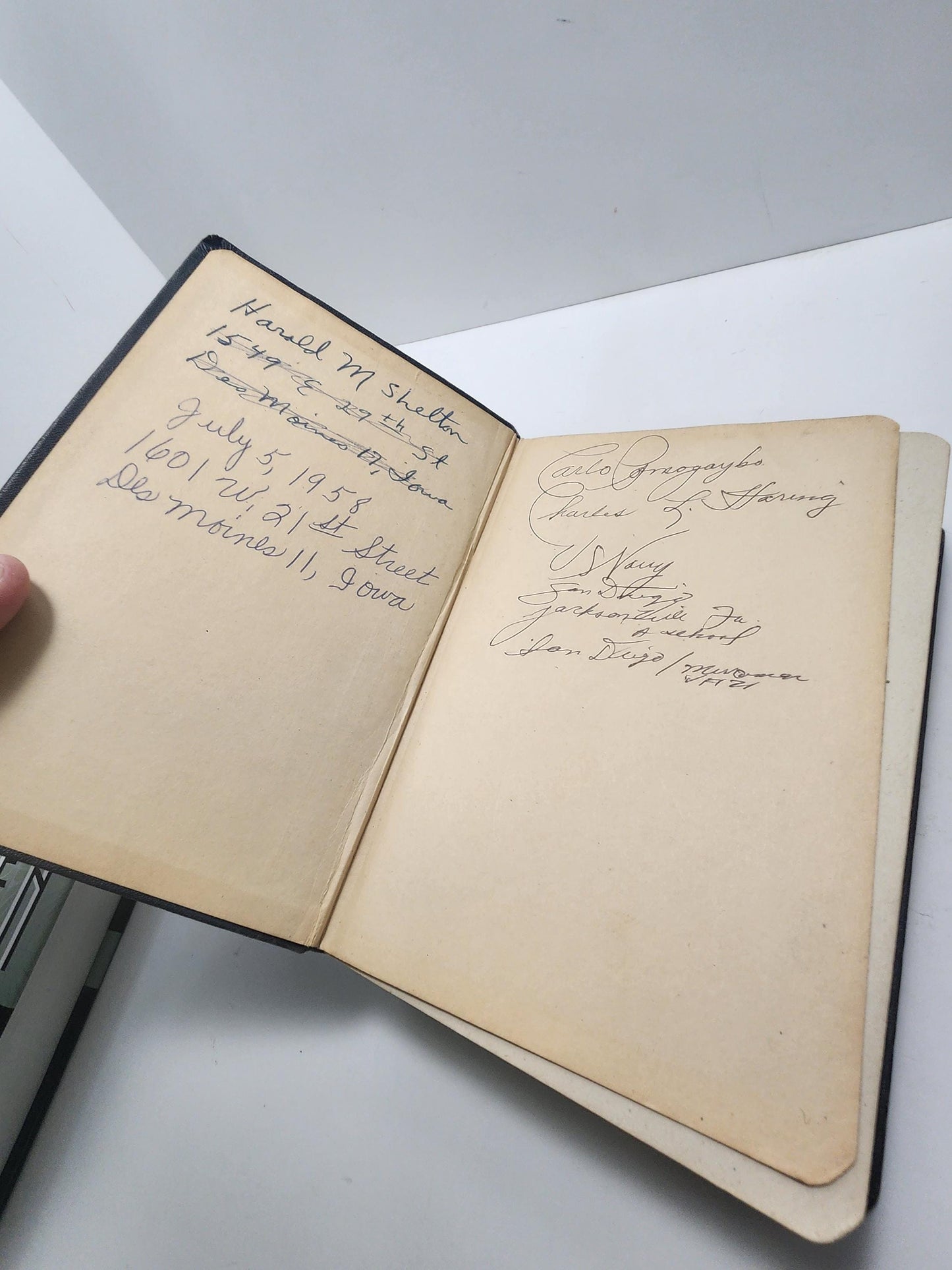 1943 Antique The Blue Jackets Manual United States Navy - 1940's - Antiques - Books - RARE - Navy - United States - Armed Forces - Bluejacke