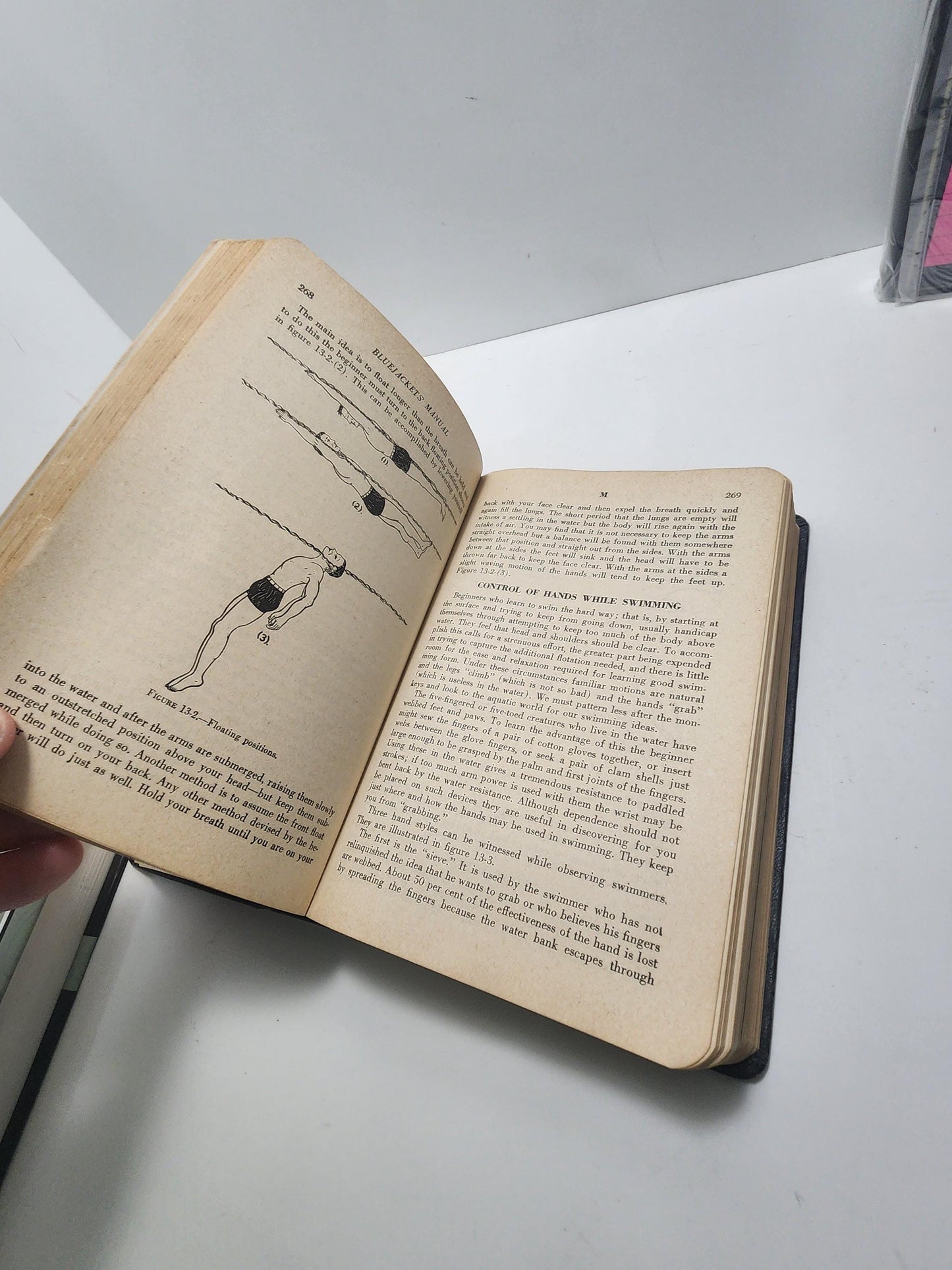 1943 Antique The Blue Jackets Manual United States Navy - 1940's - Antiques - Books - RARE - Navy - United States - Armed Forces - Bluejacke