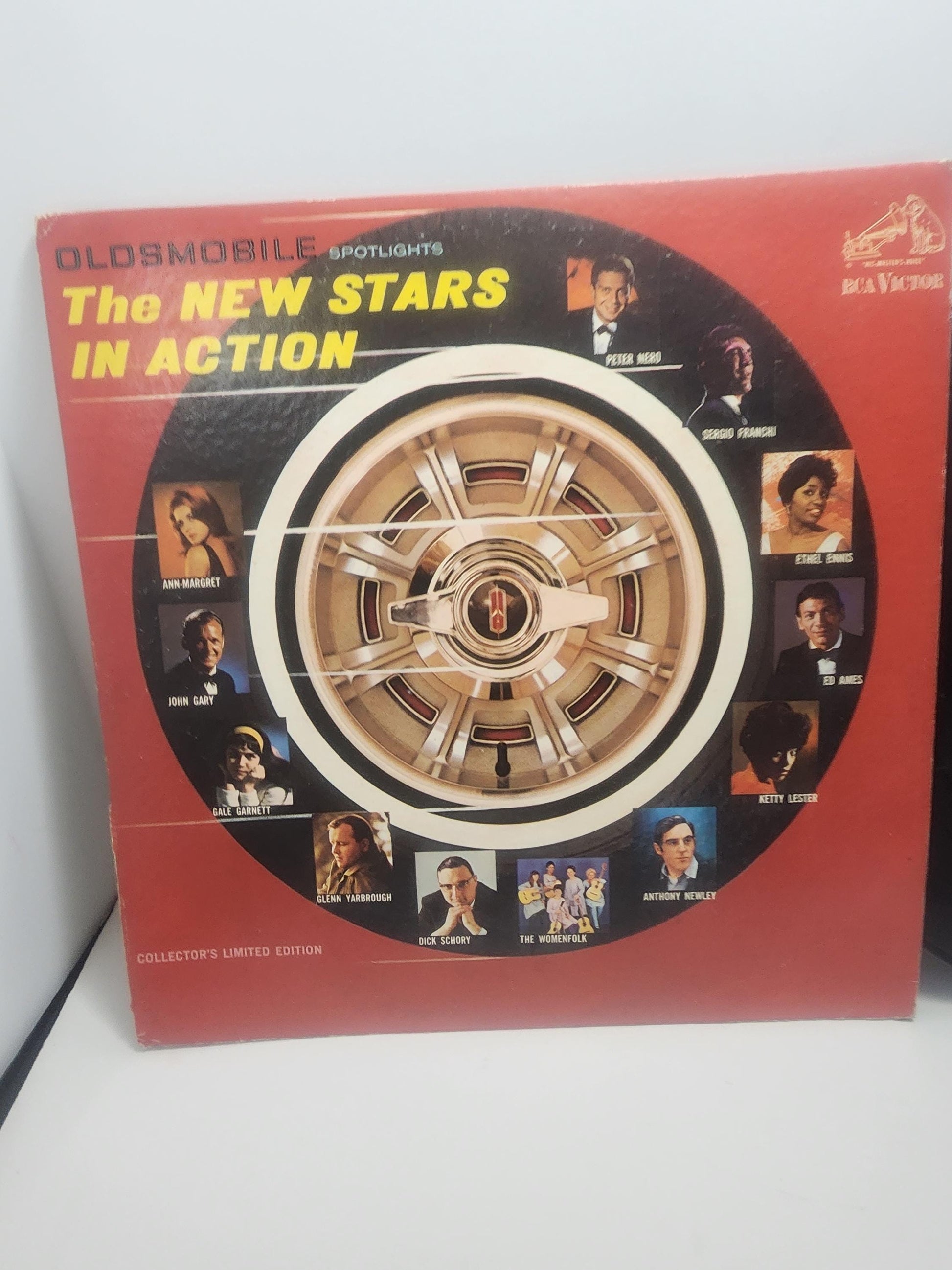 1964 Oldsmobile Stars In Action Vintage Vinyl LP Record - Vinyl - Vinyl Records - LP Records - Oldsmobile - 1960's - Vintage Music