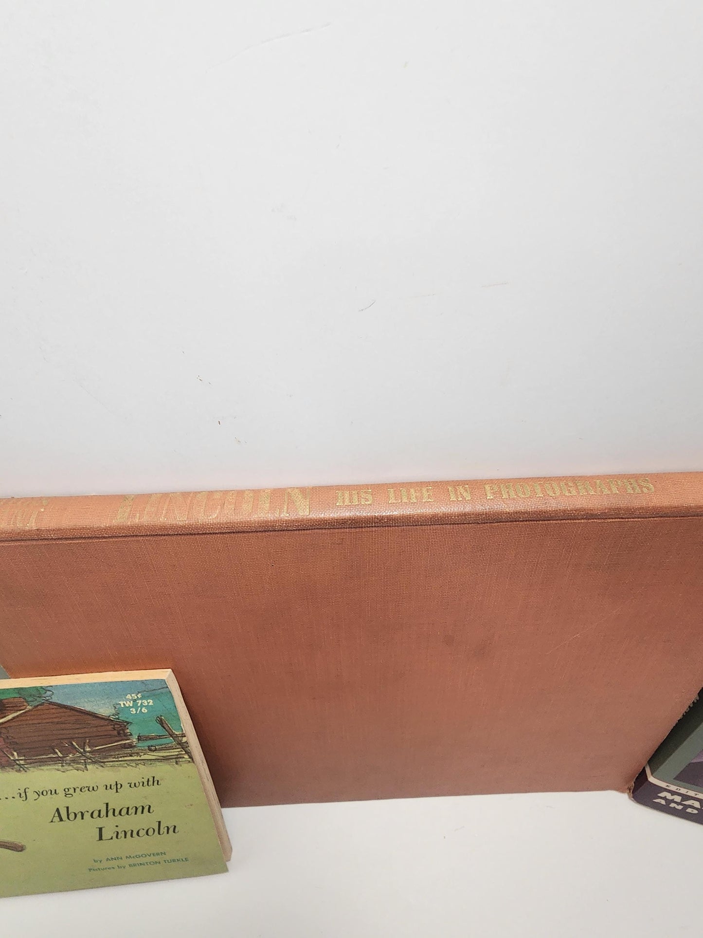 Abraham Lincoln 1960's To 1980's LOT Of 3 Vintage Books - Books - Vintage Books - Presidents - American History - Abraham Lincoln