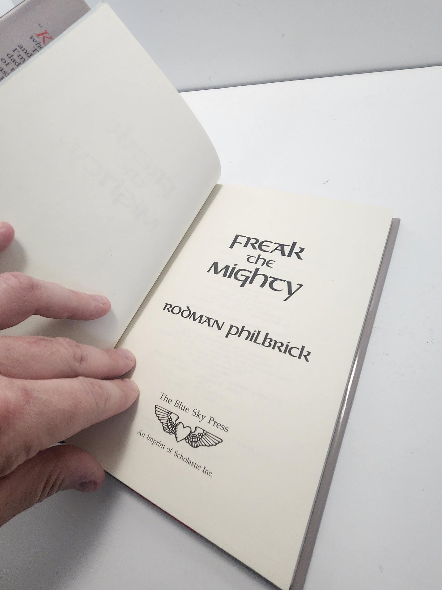 1993 Freak the Mighty by Rodman Philbrick - 1990's - Vintage Books - Freak The Mighty - Rodman Philbrick - Rodman Philbrick Books