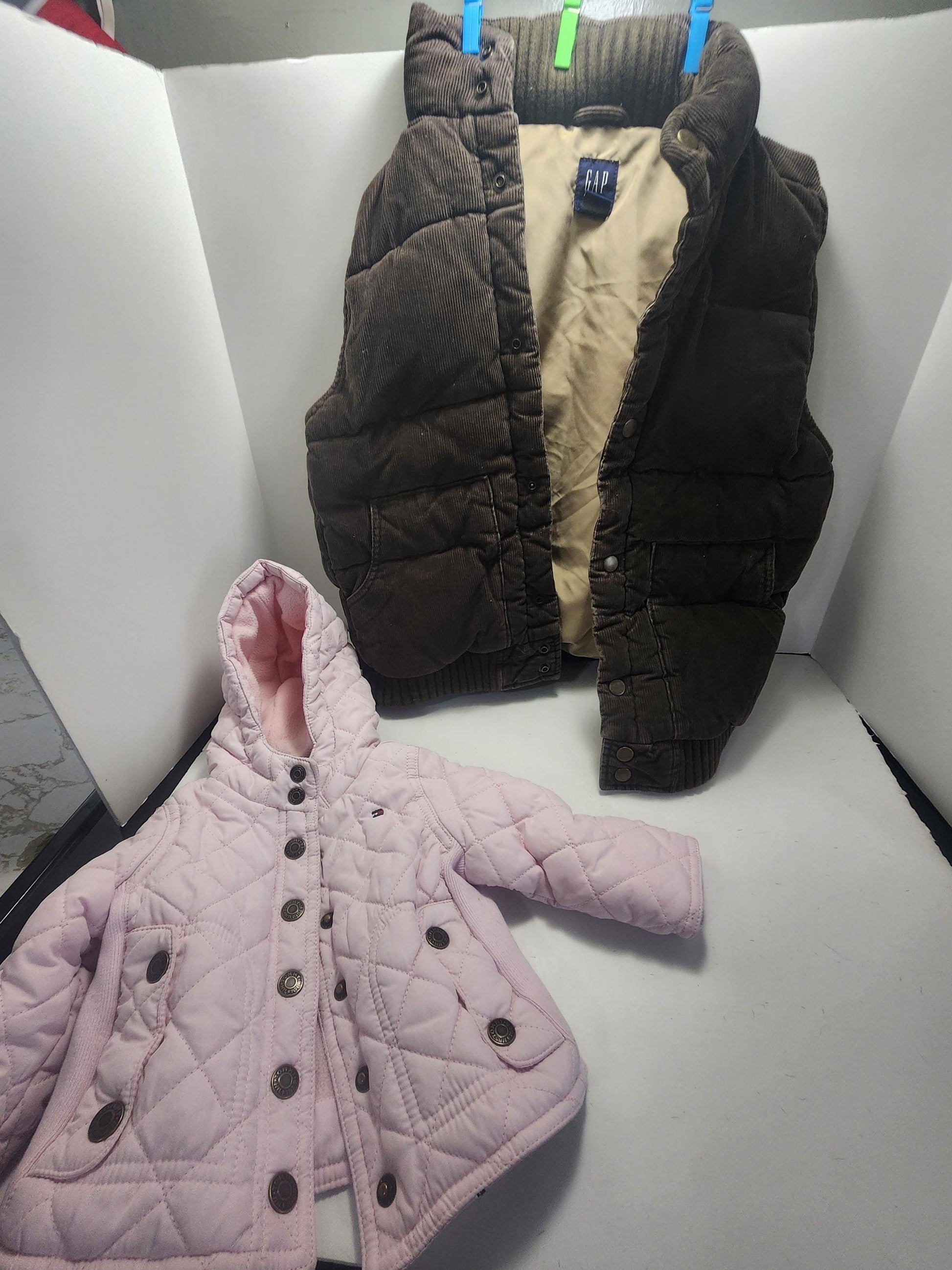 Children's Size 8 & 6 Winter Clothing Jackets - GAP Size 8 Children's Jacket - Jacket - Tommy Hilfiger Pink Size 6 Kid's Jacket - Winter