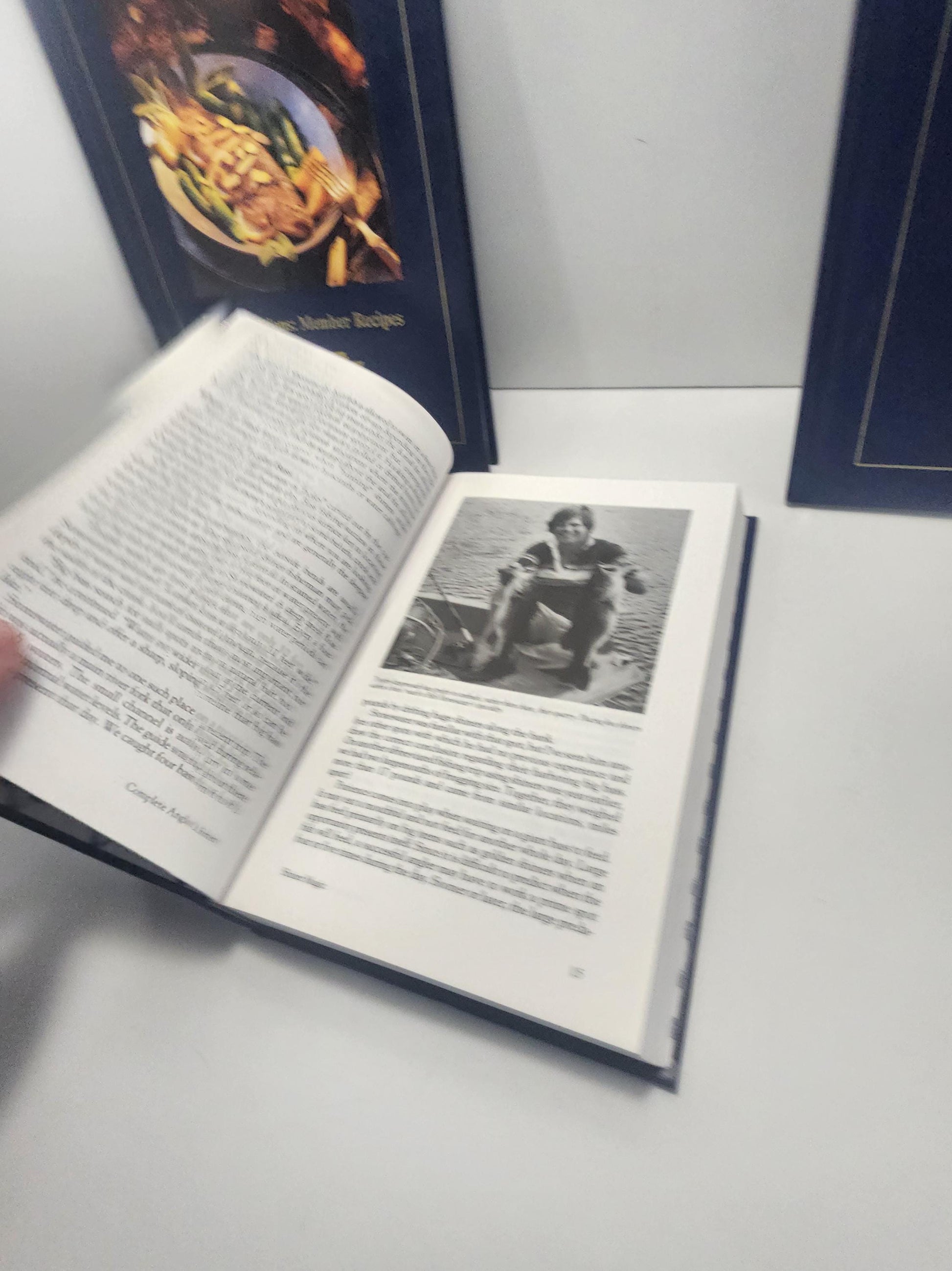 North American Fishing Club Vintage Collection Of Books LOT Of 3 - Freshwater Fishing - Artificial Lures - Fish Member Recipes - Fishing