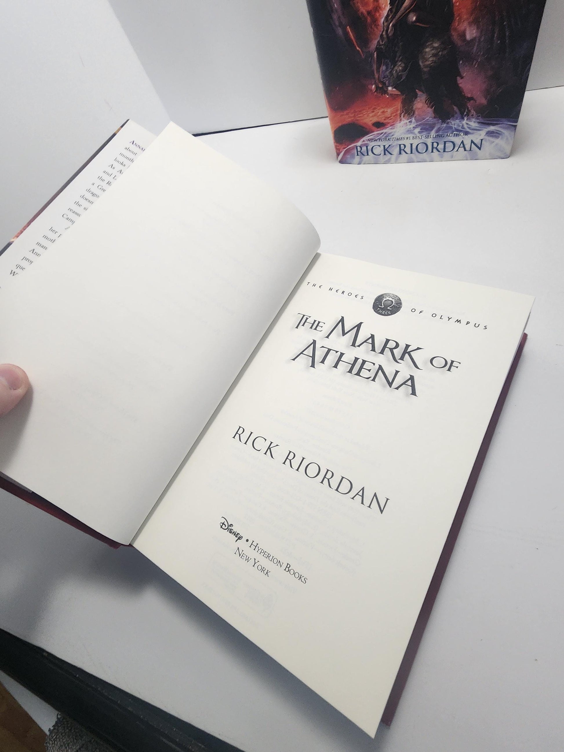 Rick Riordan Book LOT Of 4 - Series - The House Of Hades - Rick Riordan - Book Series - Fantasy - Fantasy Books - The Mark Of Athena