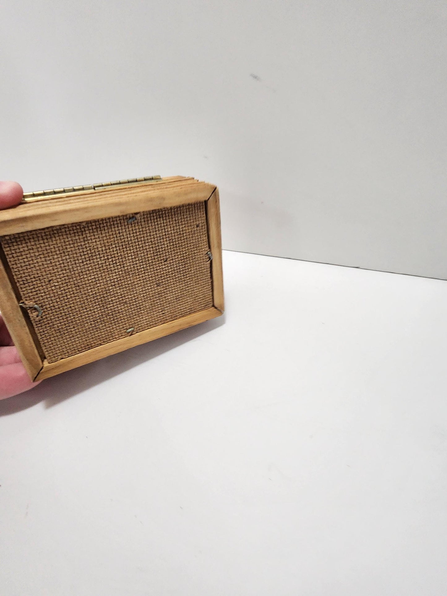 1980's Wooden Trinket Box - Trinkets - Trinket Box - Wooden Box - Boxes - Wooden Trinket Box - Rag Doll