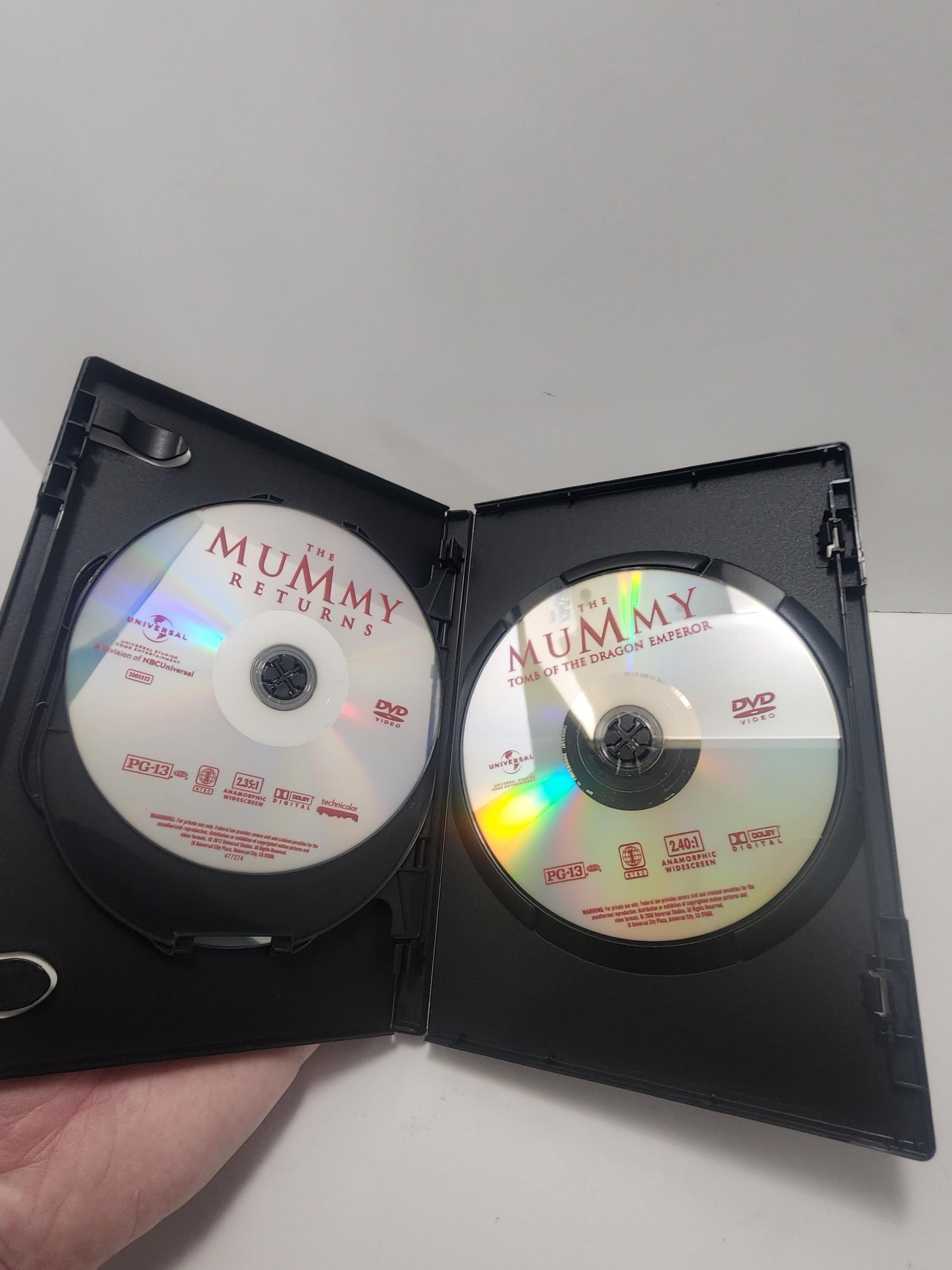 The Mummy Brandon Frazier Trilogy Collectors Set DVDs - DVDs - The Mummy - Brandon Frazier - Scorpion King - Dwayne Johnson - Movie Sets