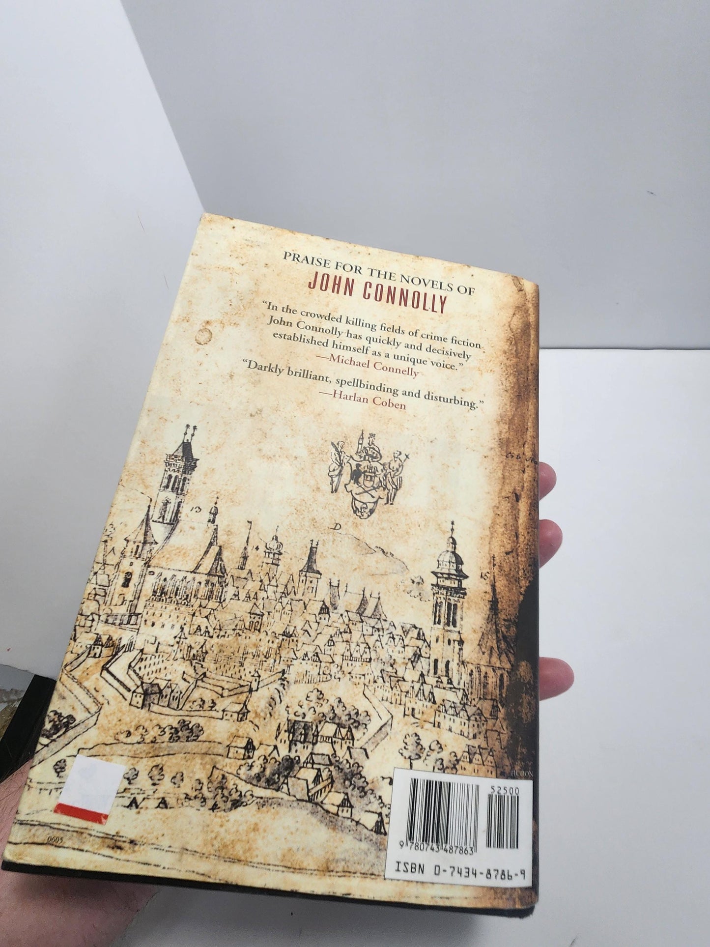 John Connolly The Black Angel Signed 1st Edition Hardcover 2000's Edition - Autographs - 1st Edition Books - The Black Angel - John Connolly