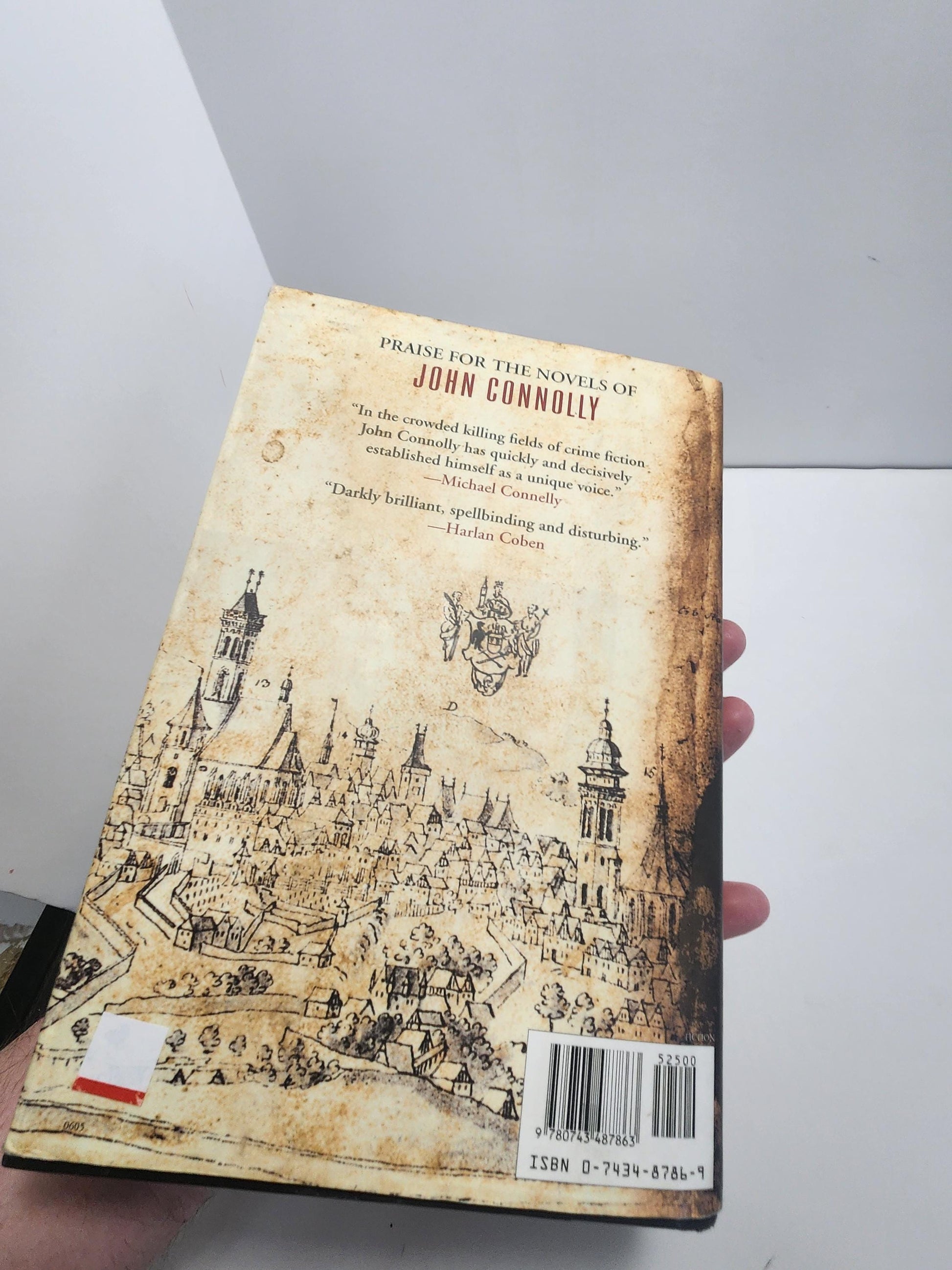 John Connolly The Black Angel Signed 1st Edition Hardcover 2000's Edition - Autographs - 1st Edition Books - The Black Angel - John Connolly