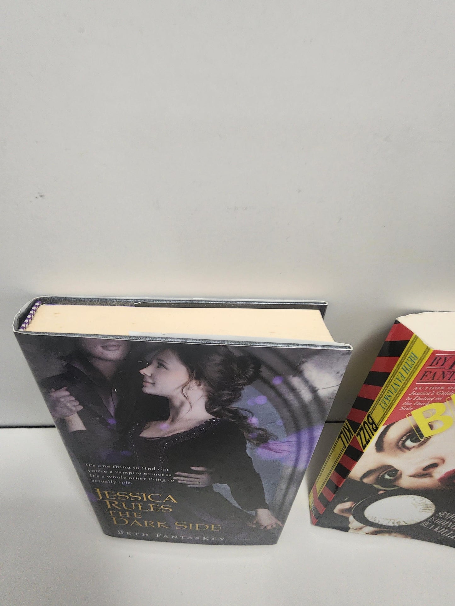 Beth Fantaskey Books LOT Of 2 - Buzzkill - Buzz Kill - Buzzkill Book - Beth Fantaskey - Jessica Rules The Dark Side